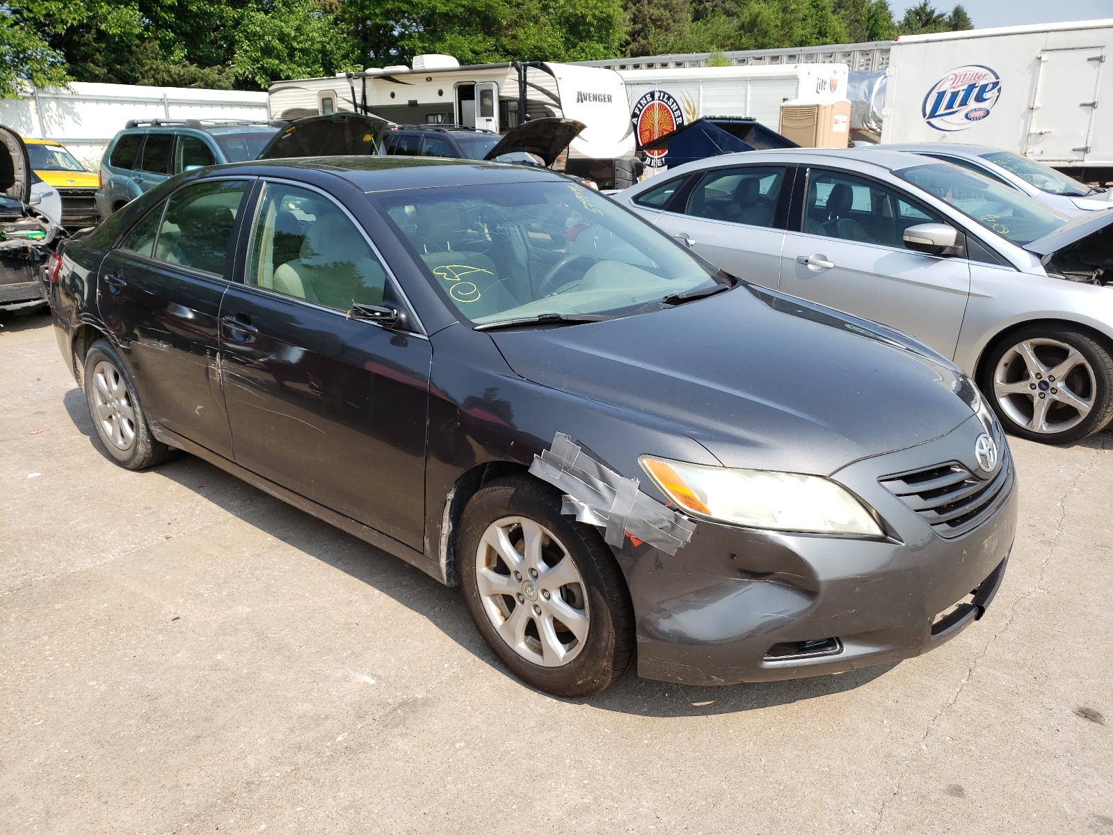 TOYOTA CAMRY BASE 2009 with VIN 4T4BE46K89R052087 - Photo from auction
