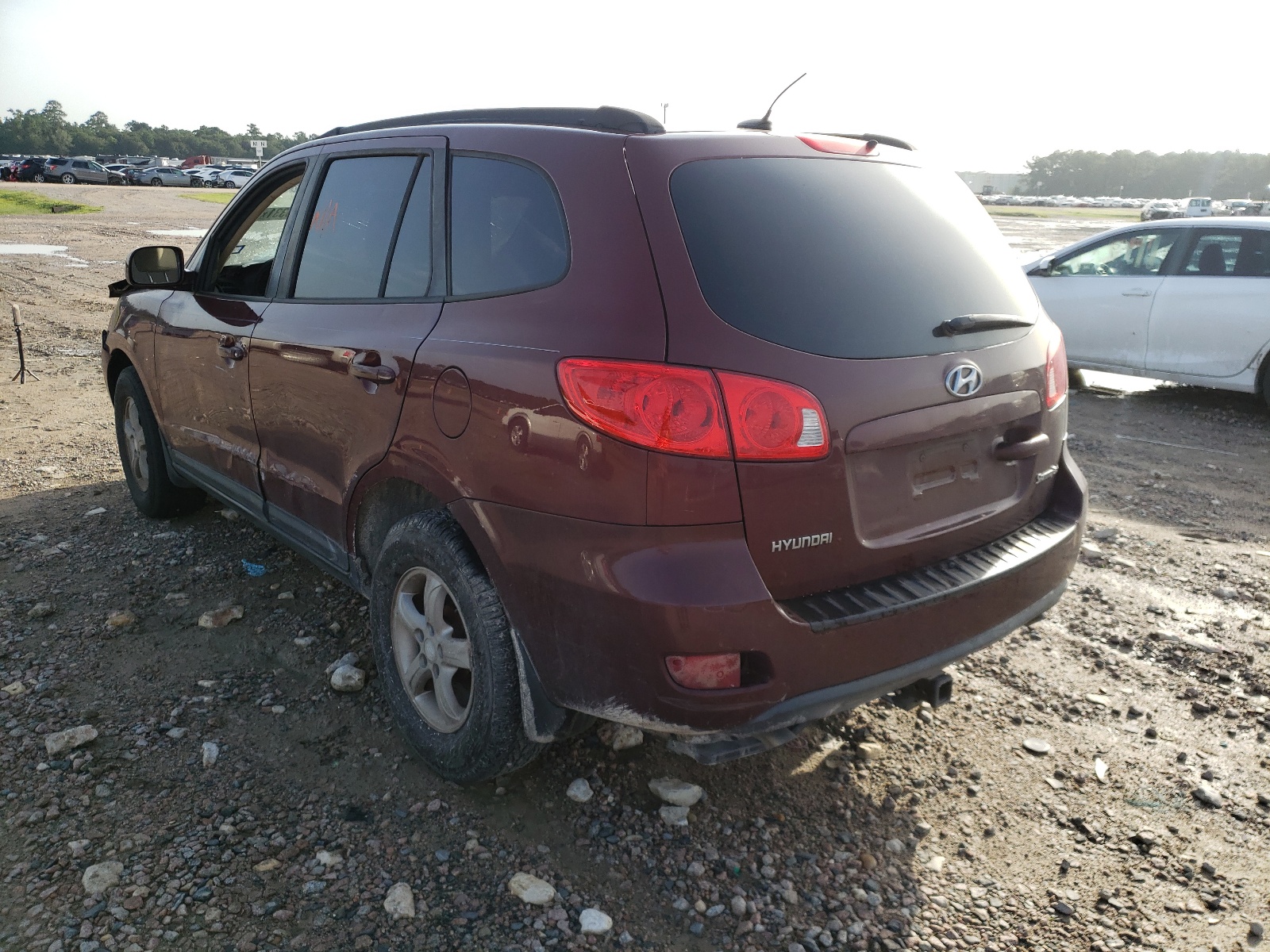 Photo 3 from auction – 2008 HYUNDAI SANTA FE G with VIN 5NMSG13D48H138869
