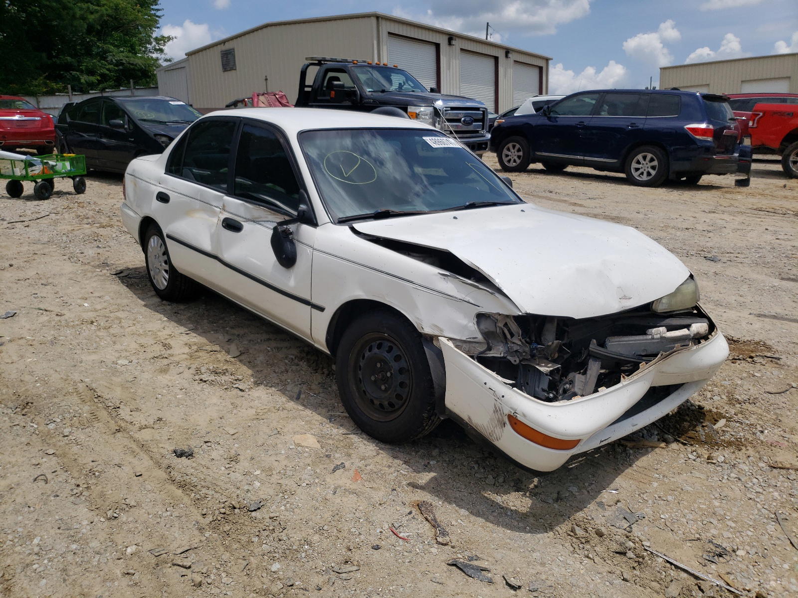 TOYOTA COROLLA LE 1995 with VIN 1NXAE09B4SZ320715 - Photo from auction