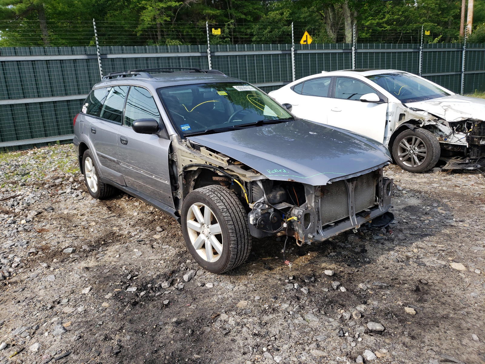 SUBARU OUTBACK 2. 2008 with VIN 4S4BP61C487351251 - Photo from auction