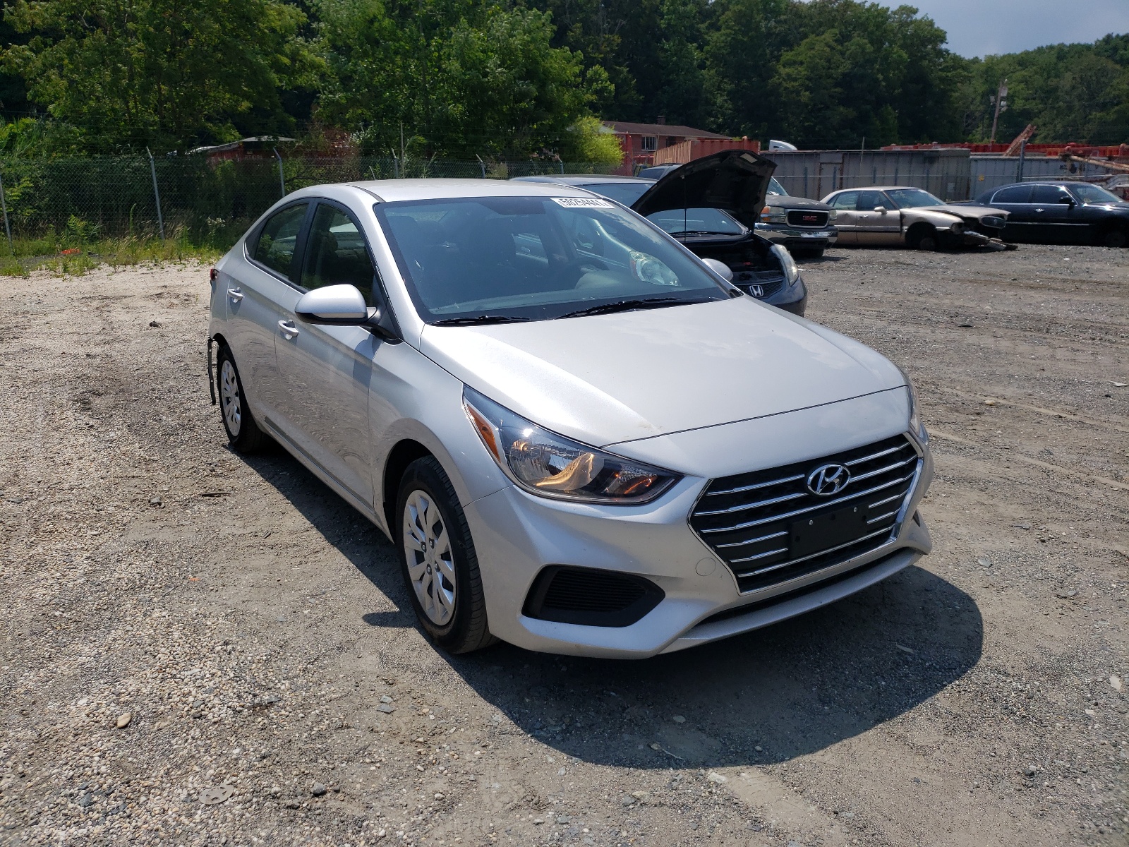 HYUNDAI ACCENT SE 2020 with VIN 3KPC24A60LE096614 - Photo from auction