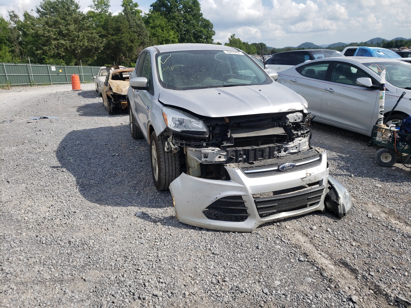 FORD ESCAPE SE 2013 with VIN 1FMCU0GXXDUB50549 - Photo from auction