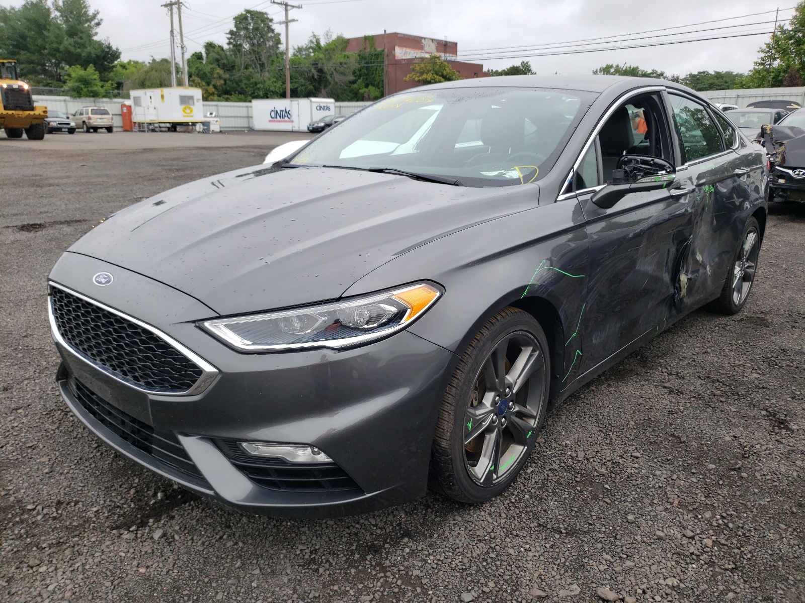 Photo 2 from auction – 2017 FORD FUSION SPO with VIN 3FA6P0VP3HR173668