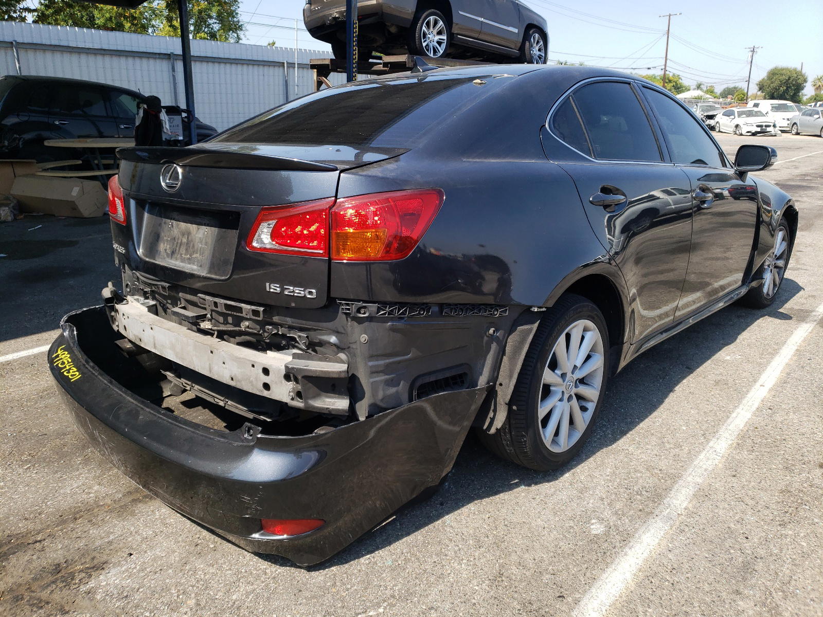 Photo 4 from auction – 2009 LEXUS IS 250 with VIN JTHBK262995102340