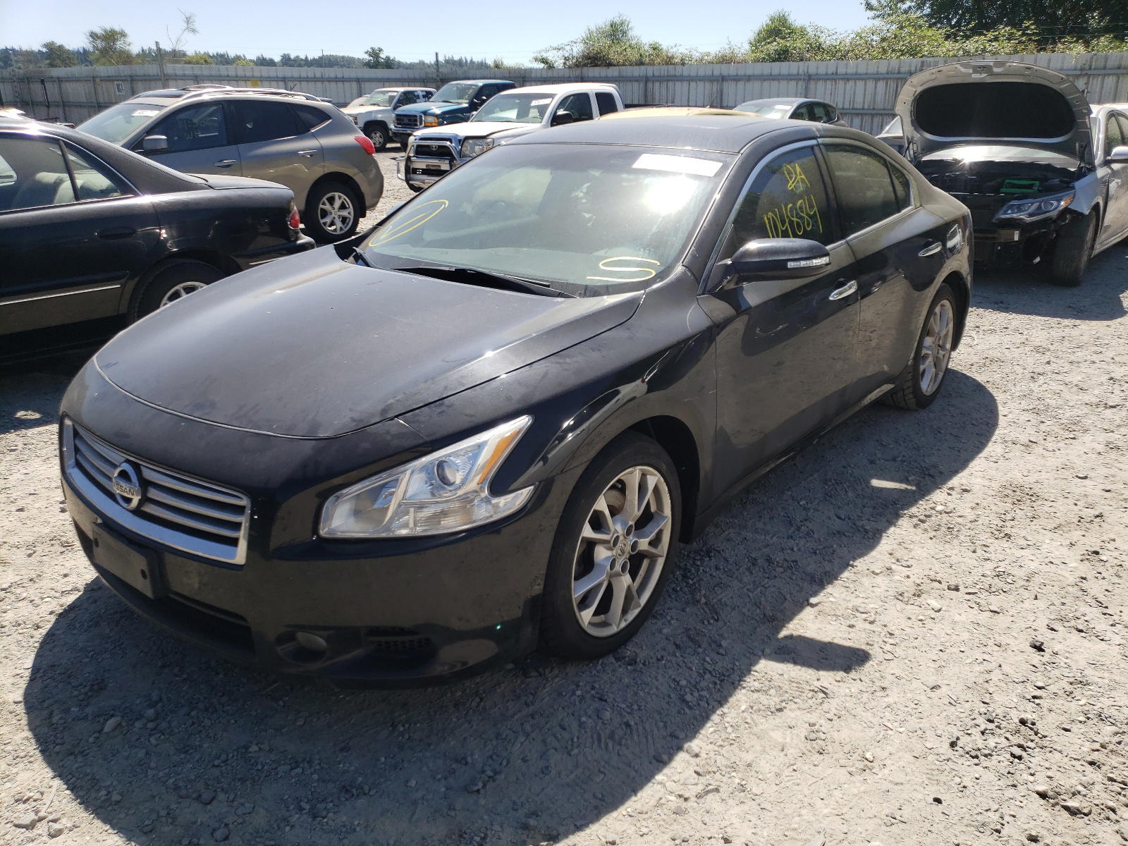 Photo 2 from auction – 2012 NISSAN MAXIMA S with VIN 1N4AA5AP1CC861402