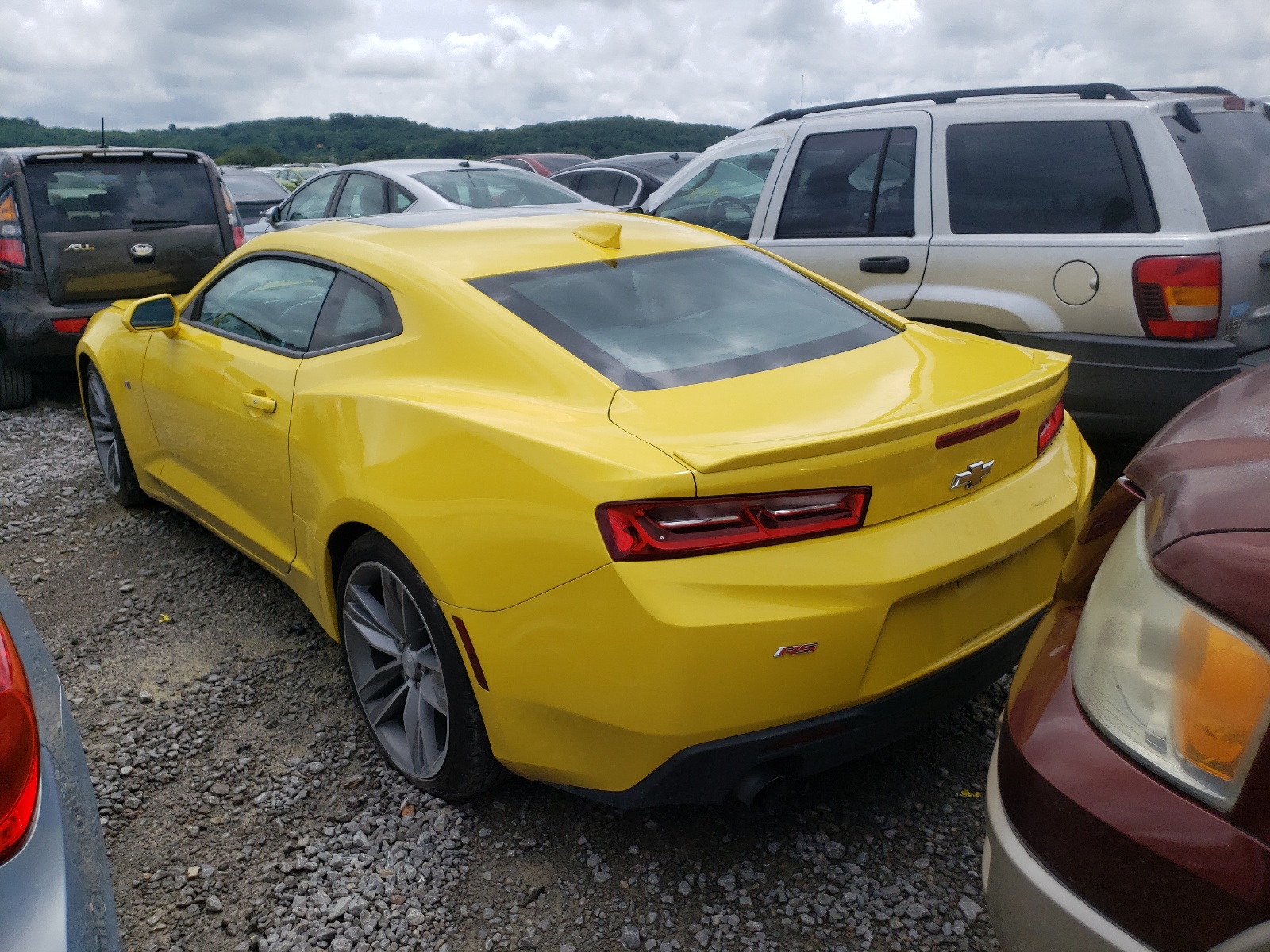Photo 3 from auction – 2018 CHEVROLET CAMARO LT with VIN 1G1FB1RSXJ0145992