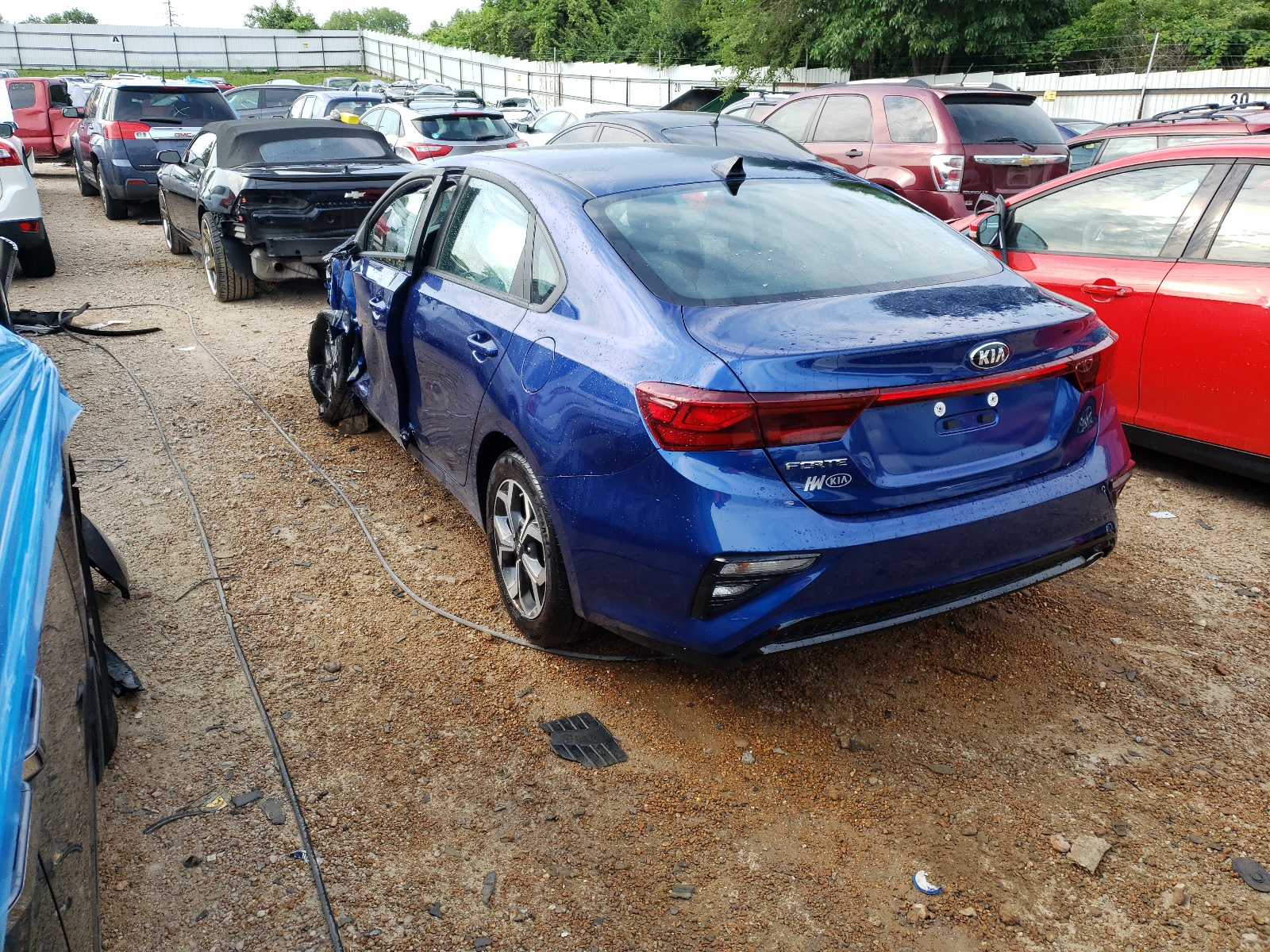 Photo 3 from auction – 2021 KIA FORTE FE with VIN 3KPF24AD6ME377541