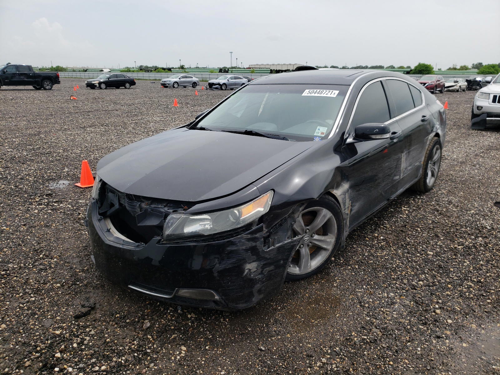 Photo 2 from auction – 2012 ACURA TL with VIN 19UUA8F76CA007391