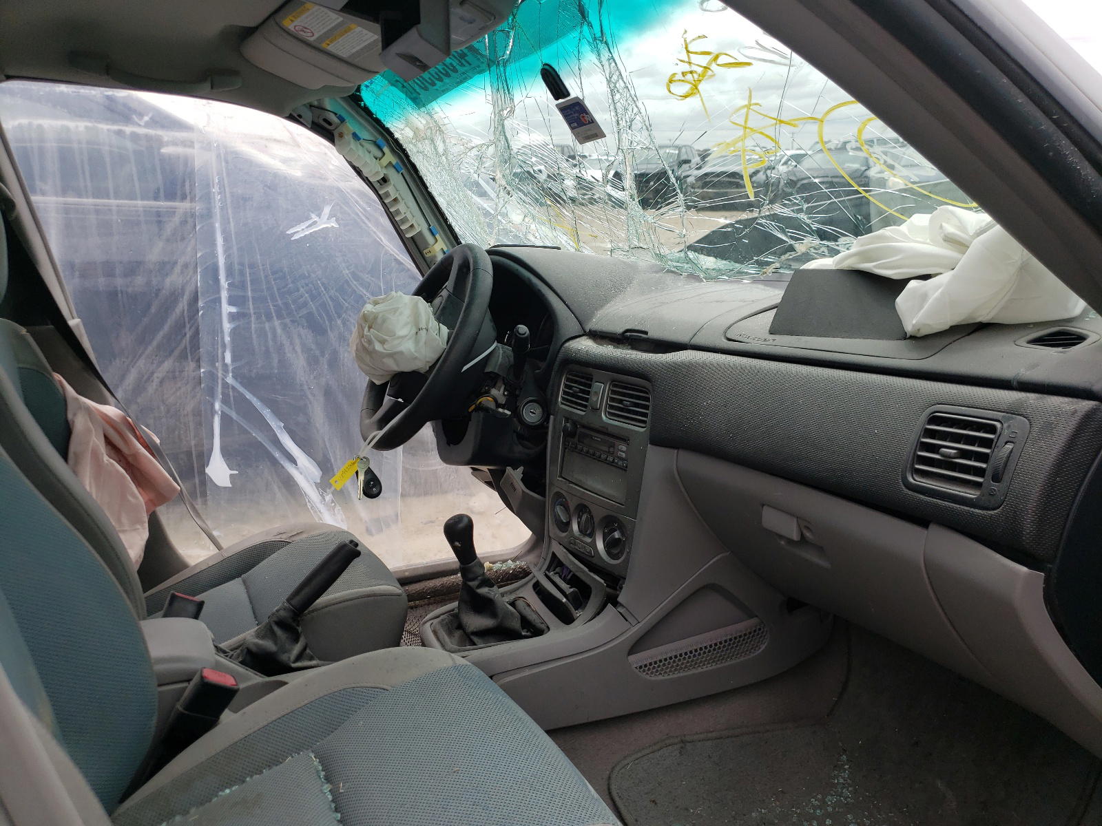 Photo 5 from auction – 2005 SUBARU FORESTER 2 with VIN JF1SG63655G752465