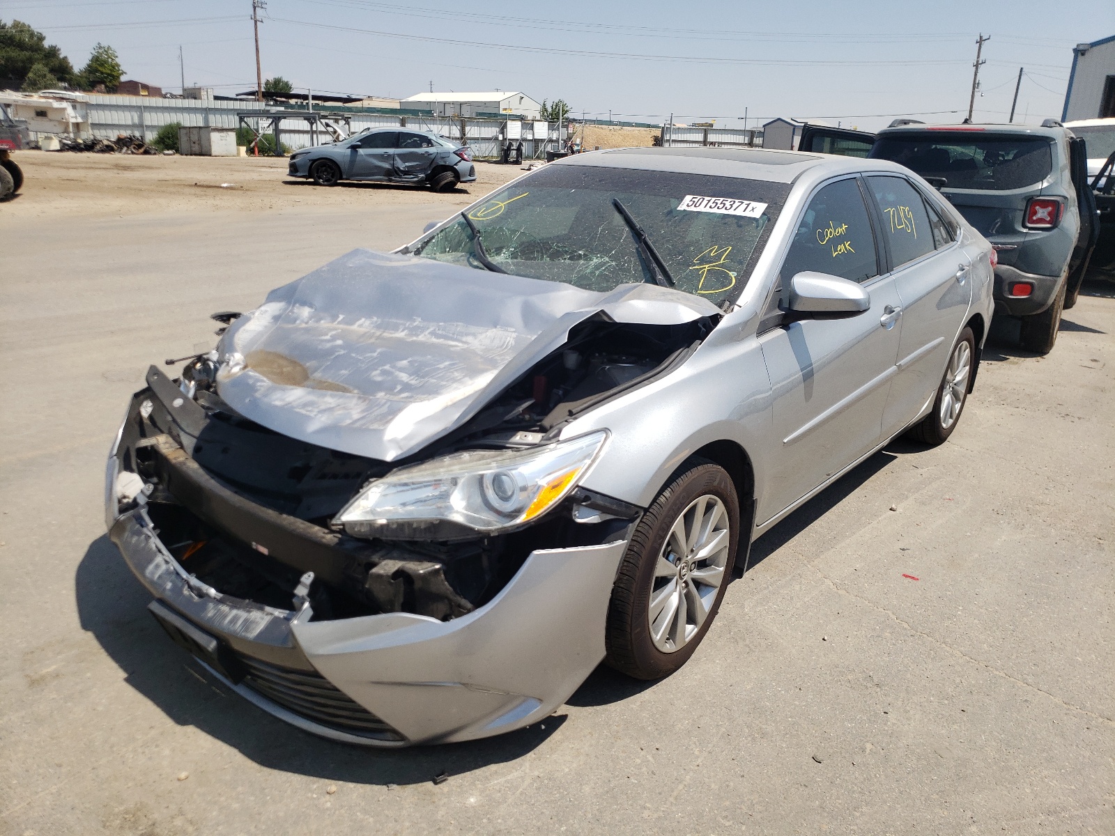 Photo 2 from auction – 2016 TOYOTA CAMRY LE with VIN 4T1BF1FK6GU521003