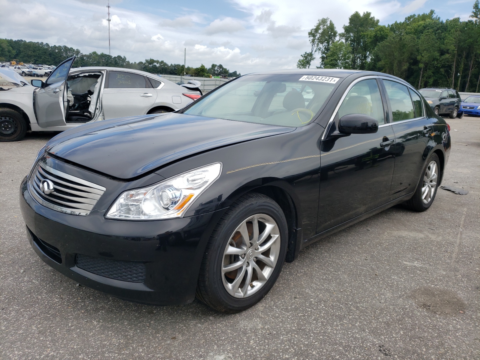 Photo 2 from auction – 2008 INFINITI G35 with VIN JNKBV61E88M224725