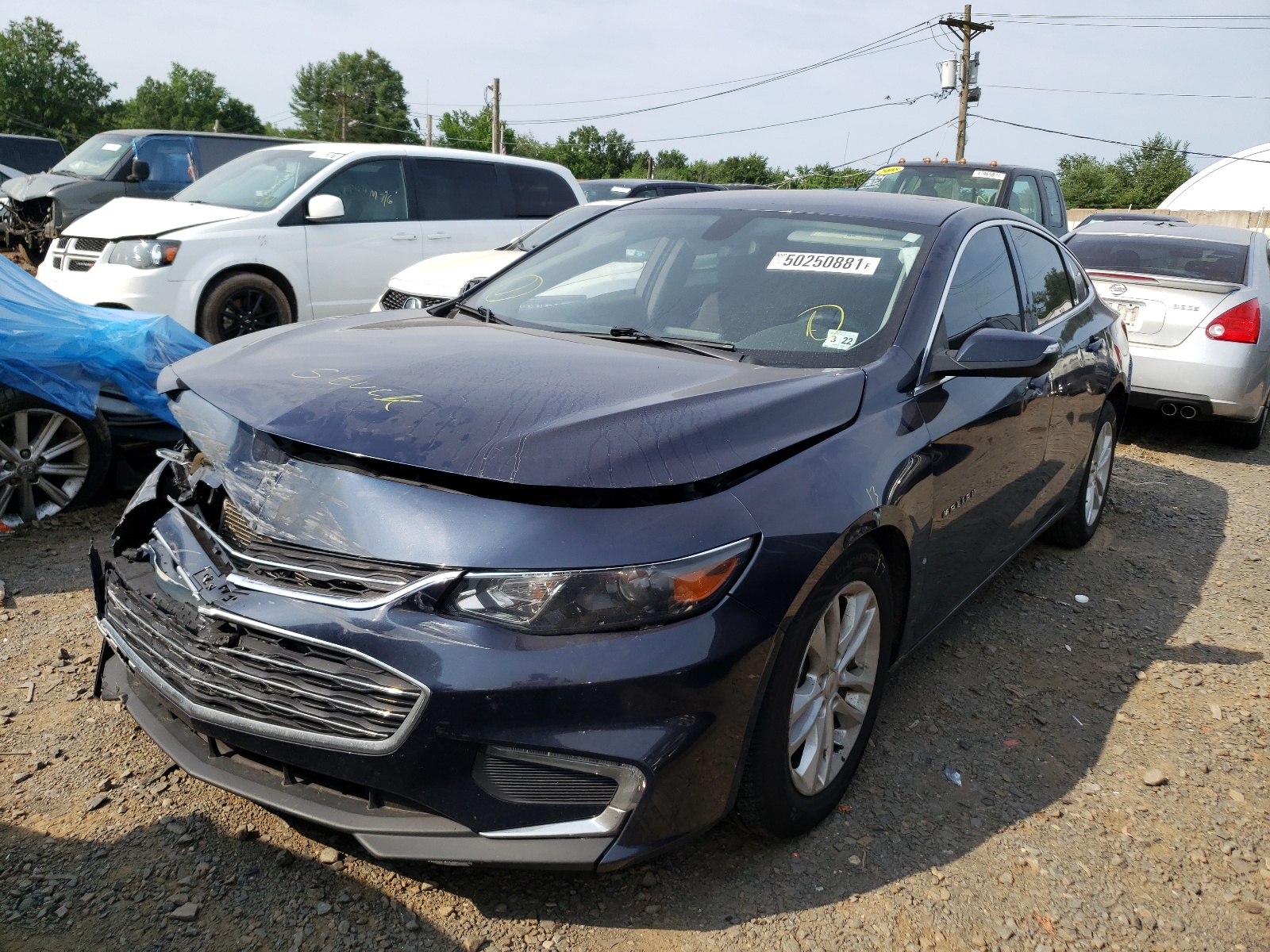Photo 2 from auction – 2017 CHEVROLET MALIBU LT with VIN 1G1ZE5ST0HF182930