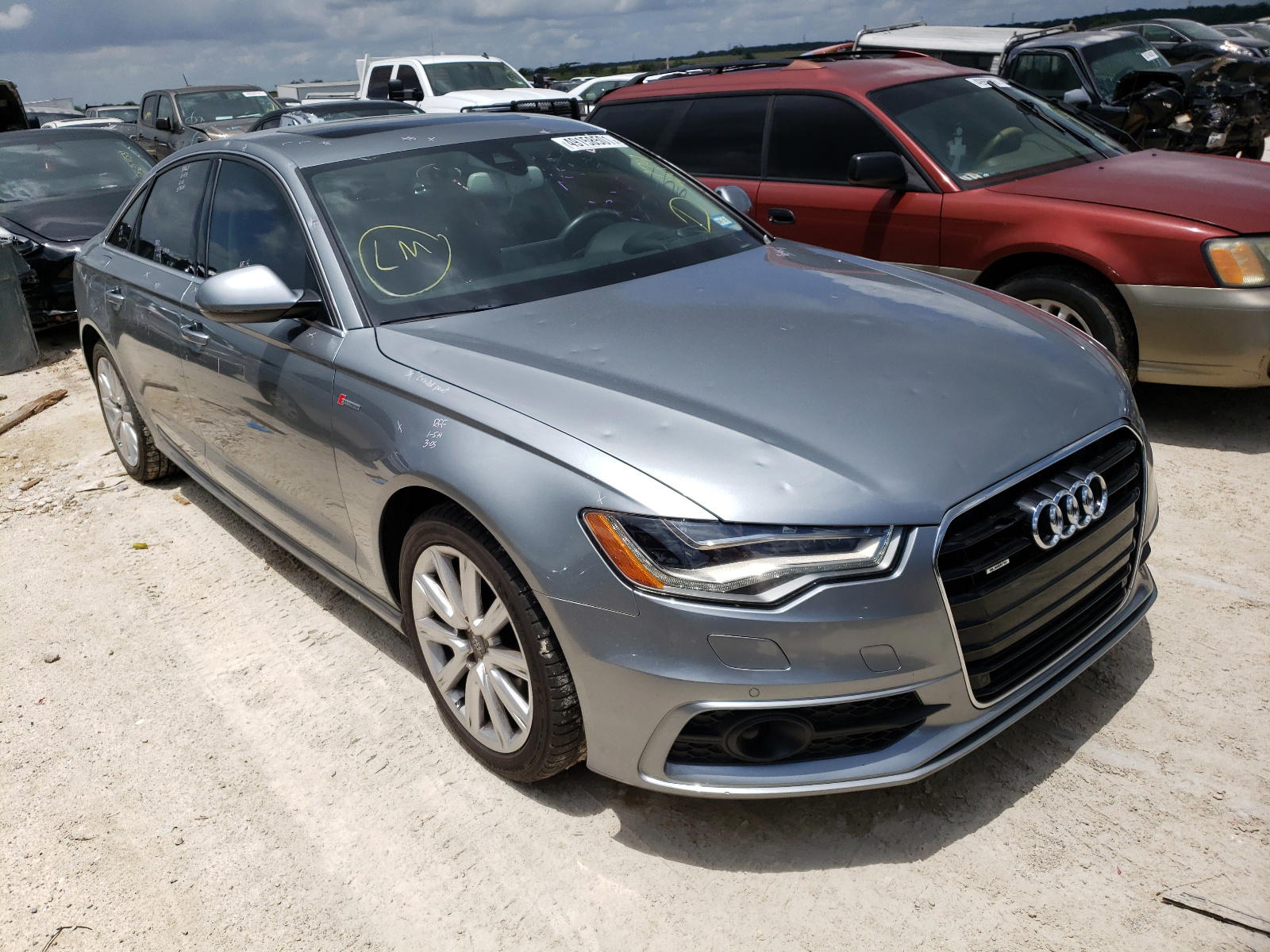 AUDI A6 PRESTIG 2012 with VIN WAUJGAFC6CN174814 - Photo from auction