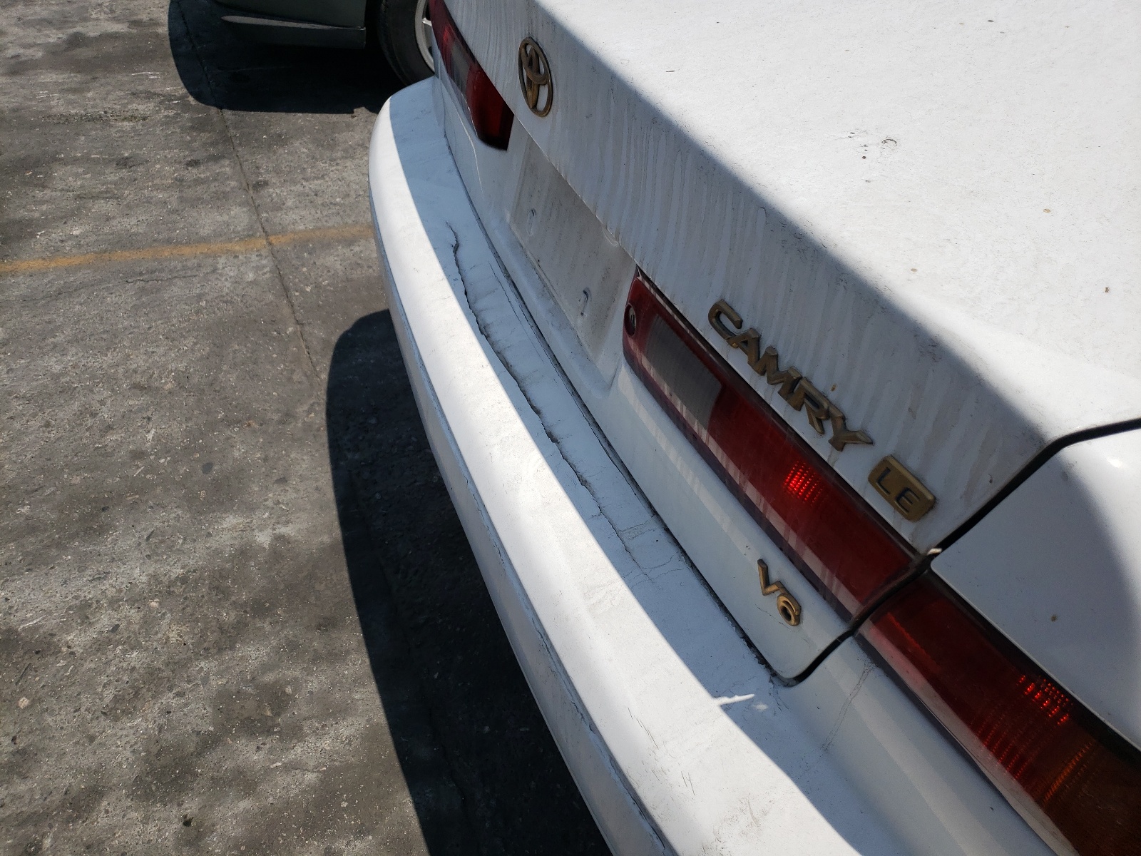 Photo 9 from auction – 1997 TOYOTA CAMRY LE with VIN JT2BF22K4V0034766