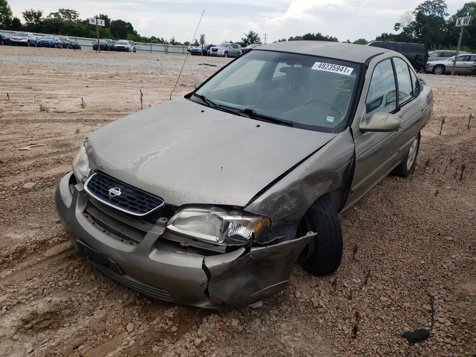 Photo 2 from auction – 2002 NISSAN SENTRA XE with VIN 3N1CB51D42L598415