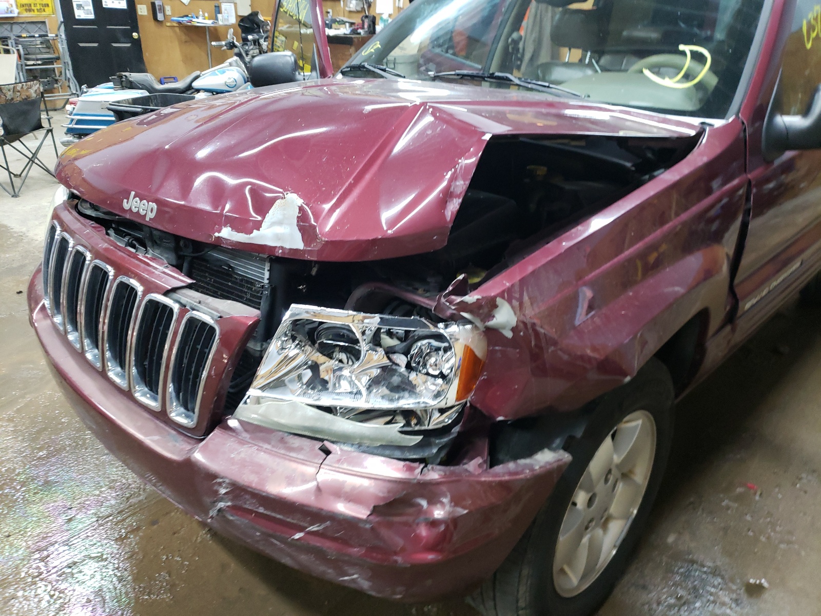 Photo 9 from auction – 2001 JEEP GRAND CHER with VIN 1J4GW58N61C553904