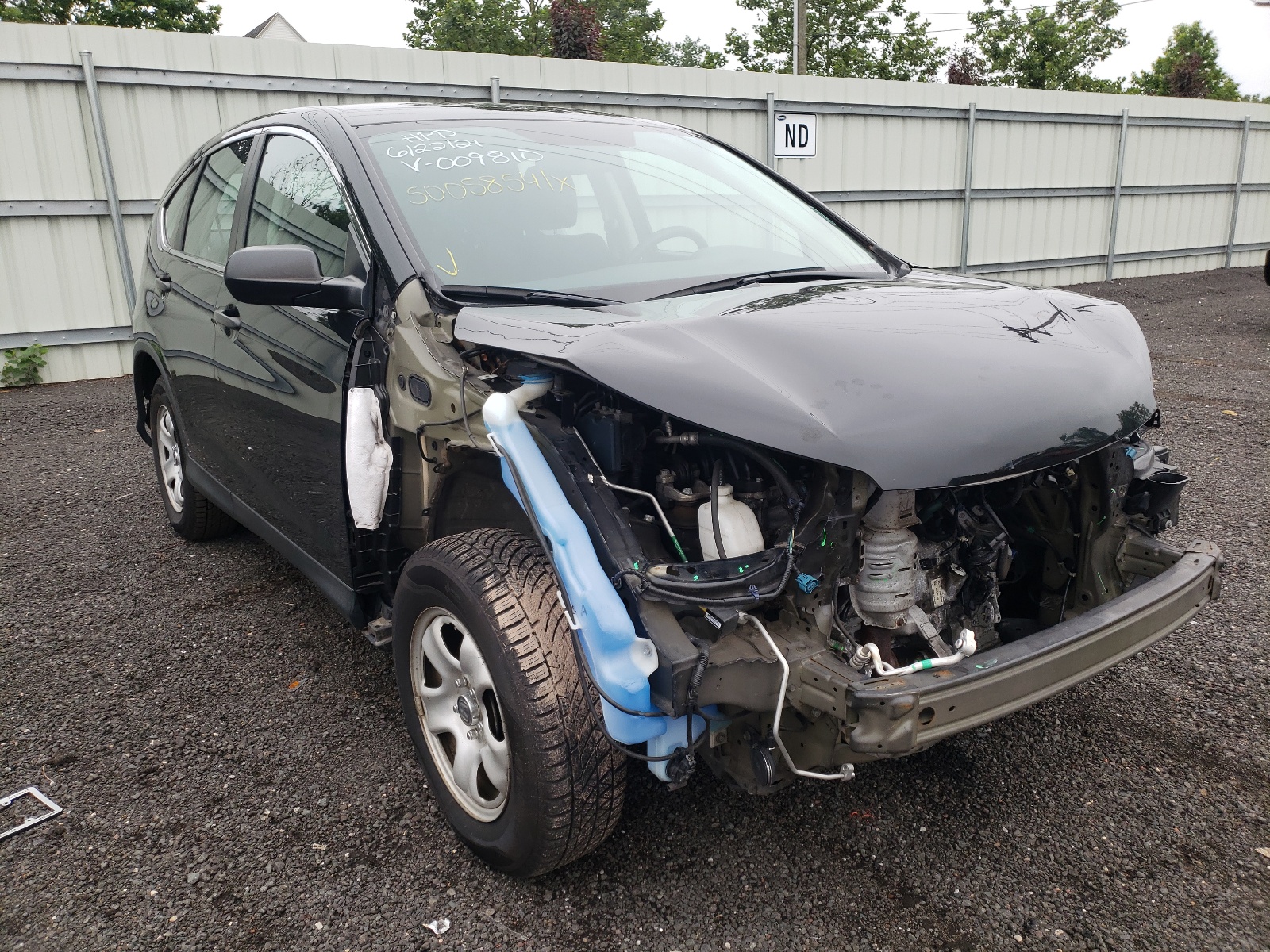 Photo 1 from auction – 2016 HONDA CR-V LX with VIN 5J6RM4H36GL009810