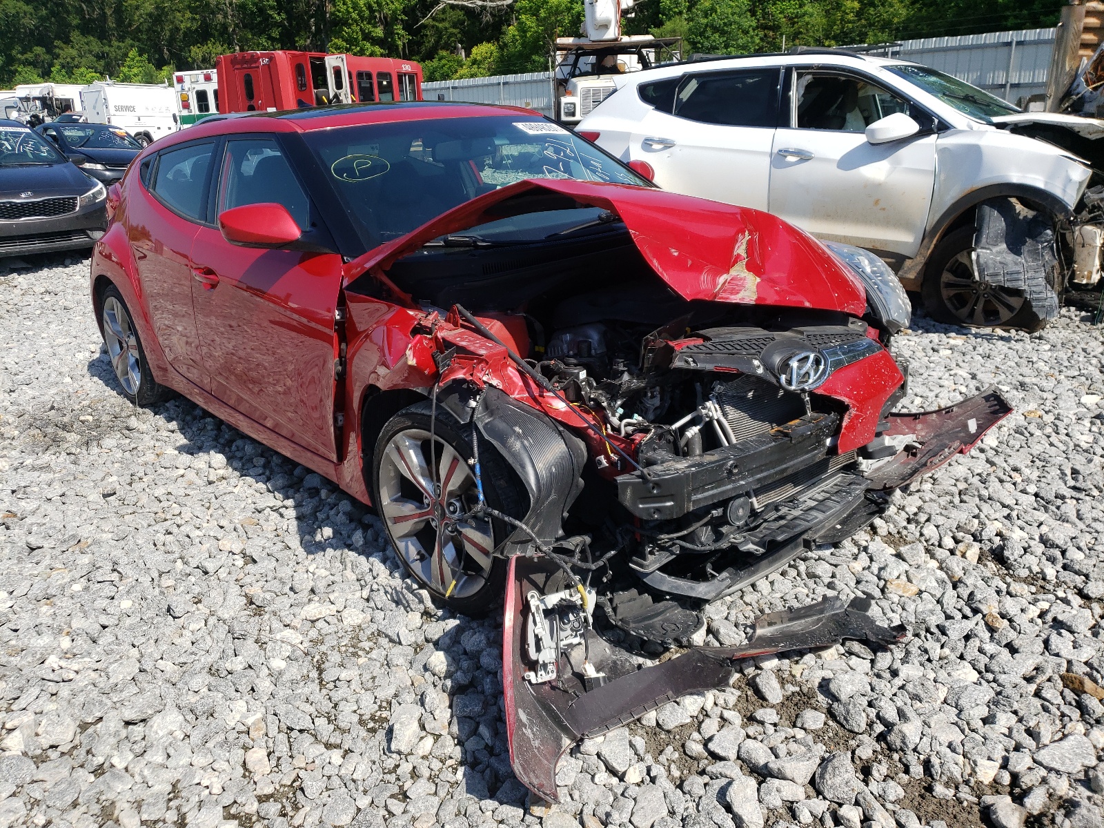 Photo 1 from auction – 2013 HYUNDAI VELOSTER with VIN KMHTC6AD9DU160462
