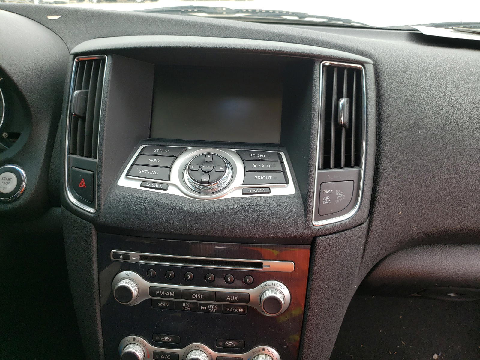 Photo 9 from auction – 2014 NISSAN MAXIMA S with VIN 1N4AA5AP0EC468011