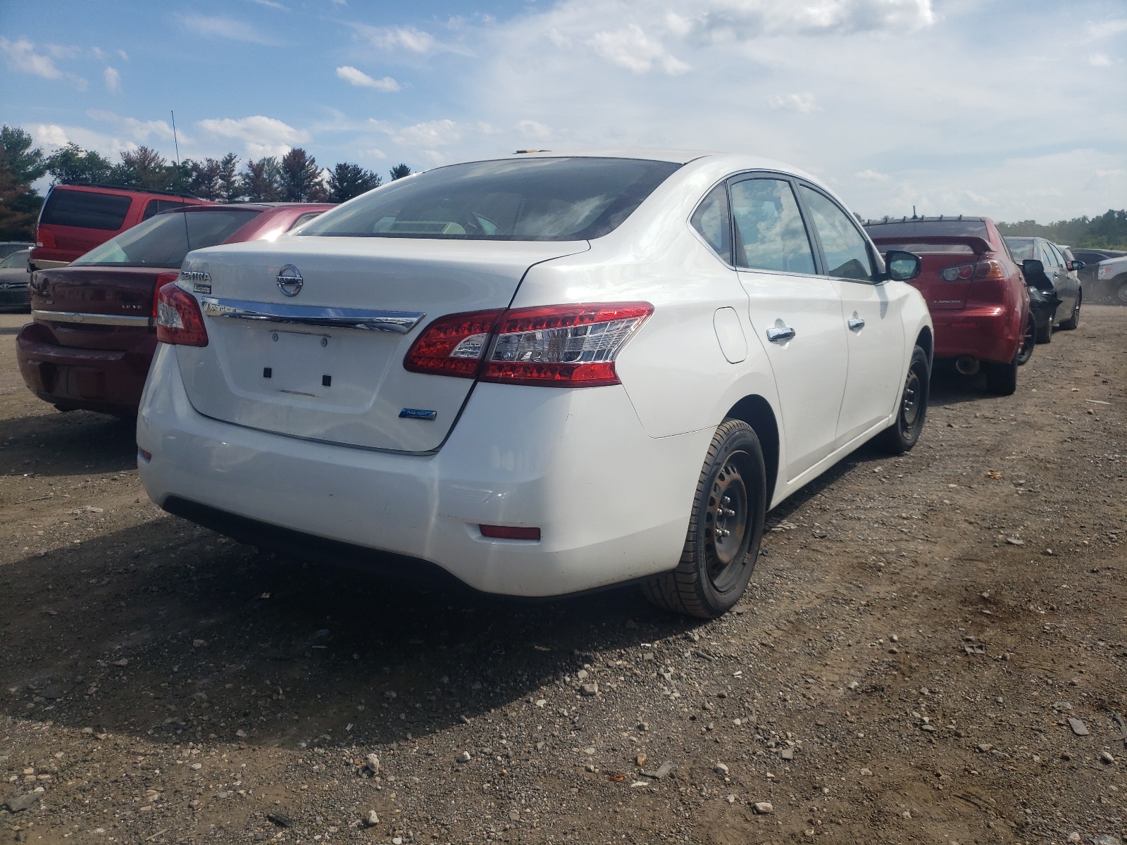 Photo 4 from auction – 2014 NISSAN SENTRA S with VIN 3N1AB7AP0EY287908