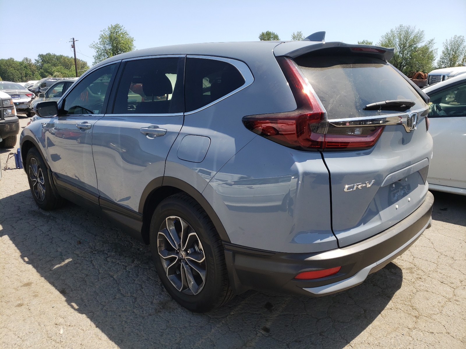 Photo 3 from auction – 2021 HONDA CR-V EX with VIN 7FARW2H56ME006799