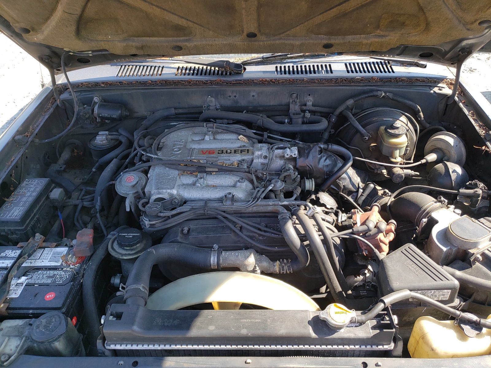 Photo 7 from auction – 1990 TOYOTA PICKUP 1/2 with VIN JT4VN93D2L5016346