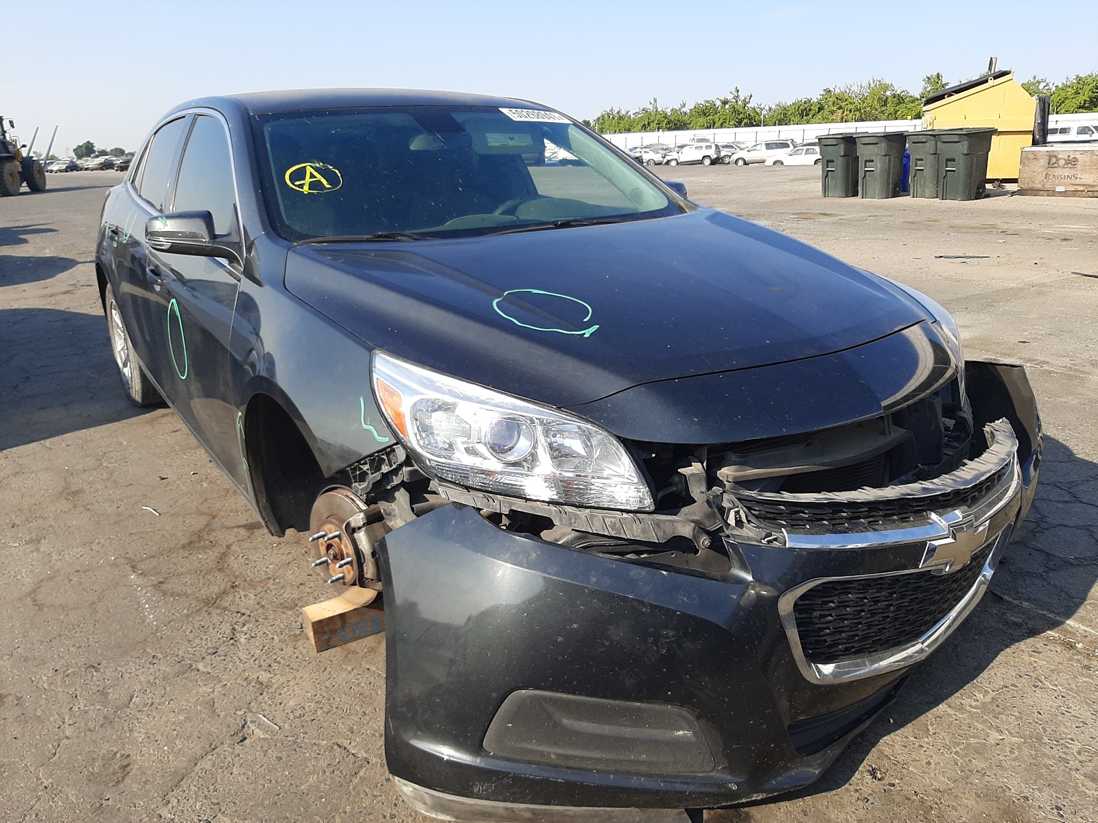 CHEVROLET MALIBU LIM 2016 with VIN 1G11C5SA8GU162386 - Photo from auction