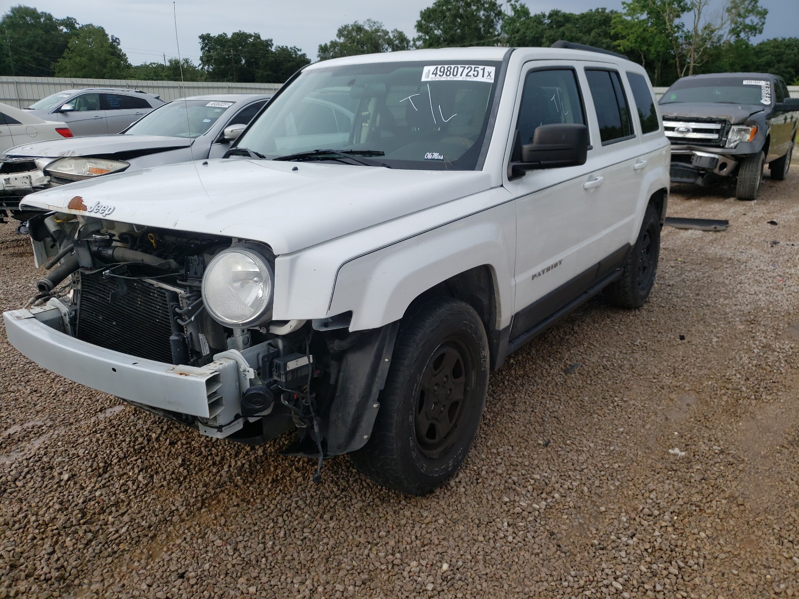 Photo 2 from auction – 2014 JEEP PATRIOT SP with VIN 1C4NJPBA4ED537455