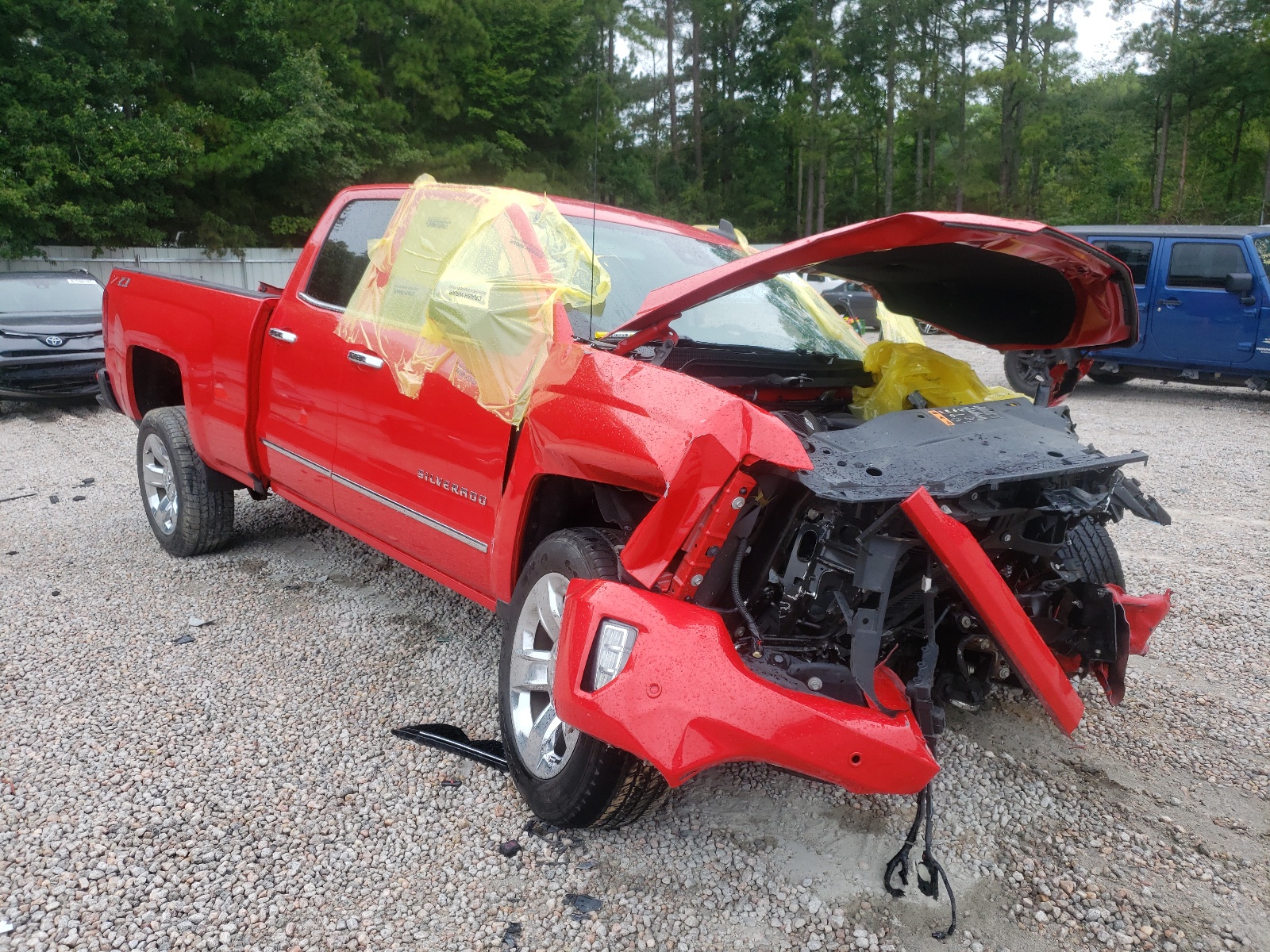 CHEVROLET SILVERADO 2018 with VIN 1GCVKSEJ0JZ116115 - Photo from auction