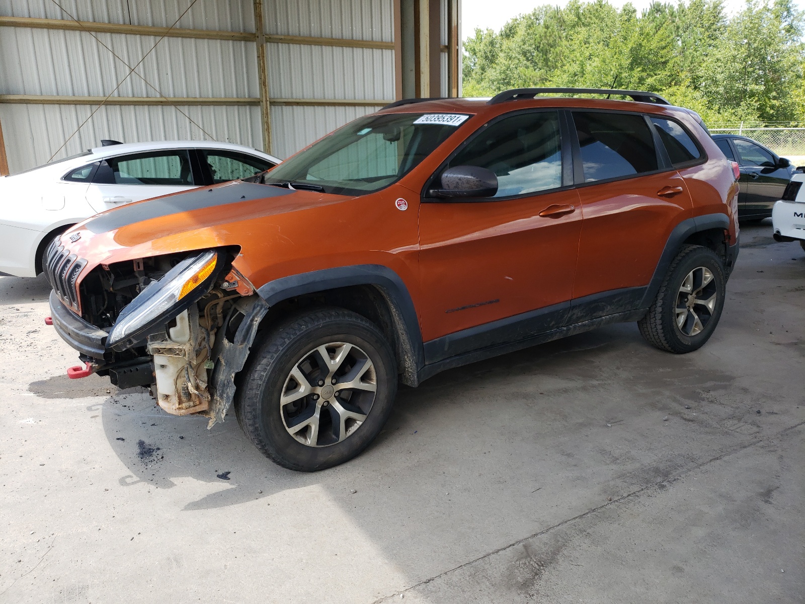 Photo 2 from auction – 2014 JEEP CHEROKEE T with VIN 1C4PJMBS1EW276256