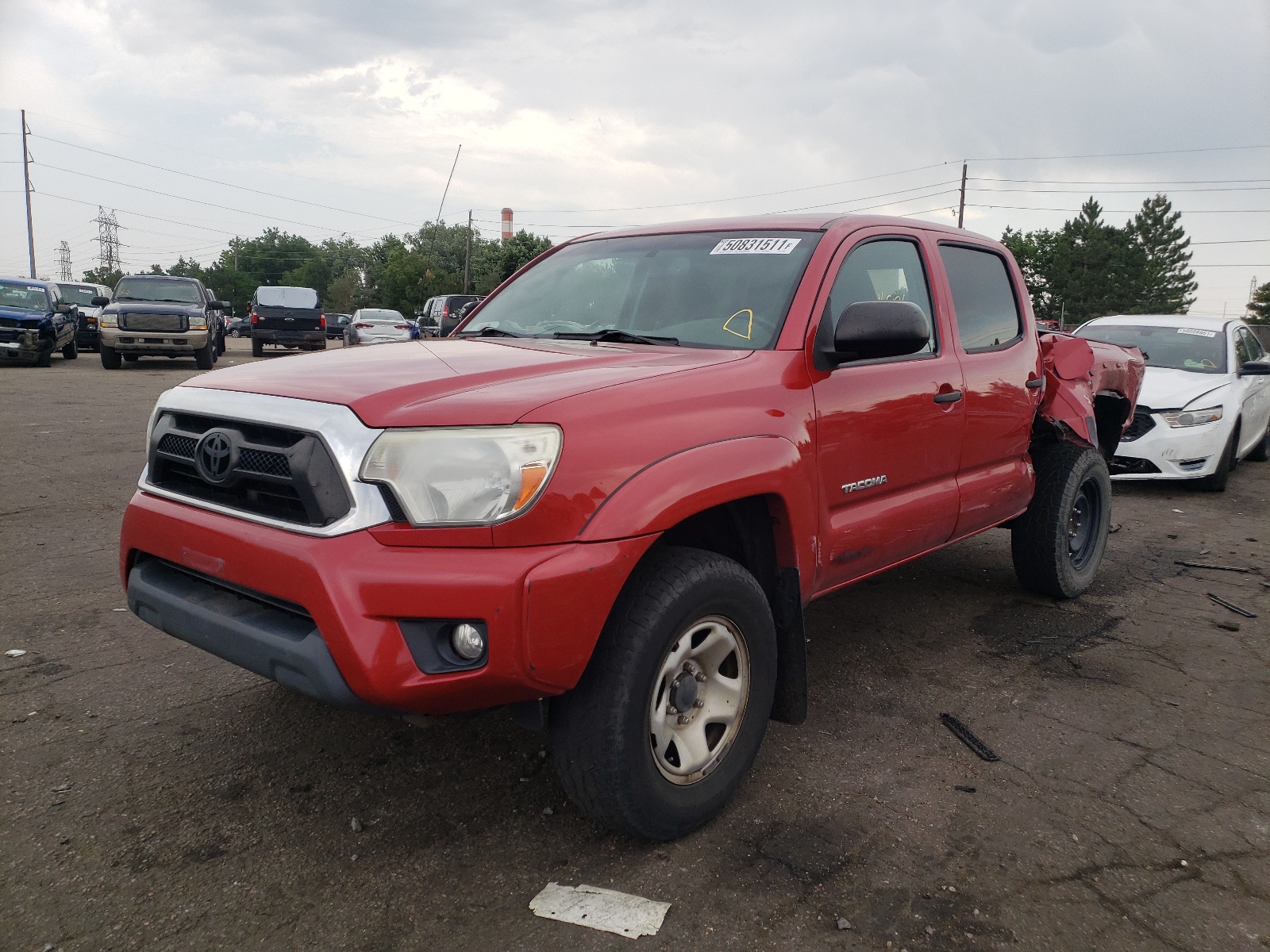 Photo 2 from auction – 2012 TOYOTA TACOMA DOU with VIN 5TFLU4ENXCX029028