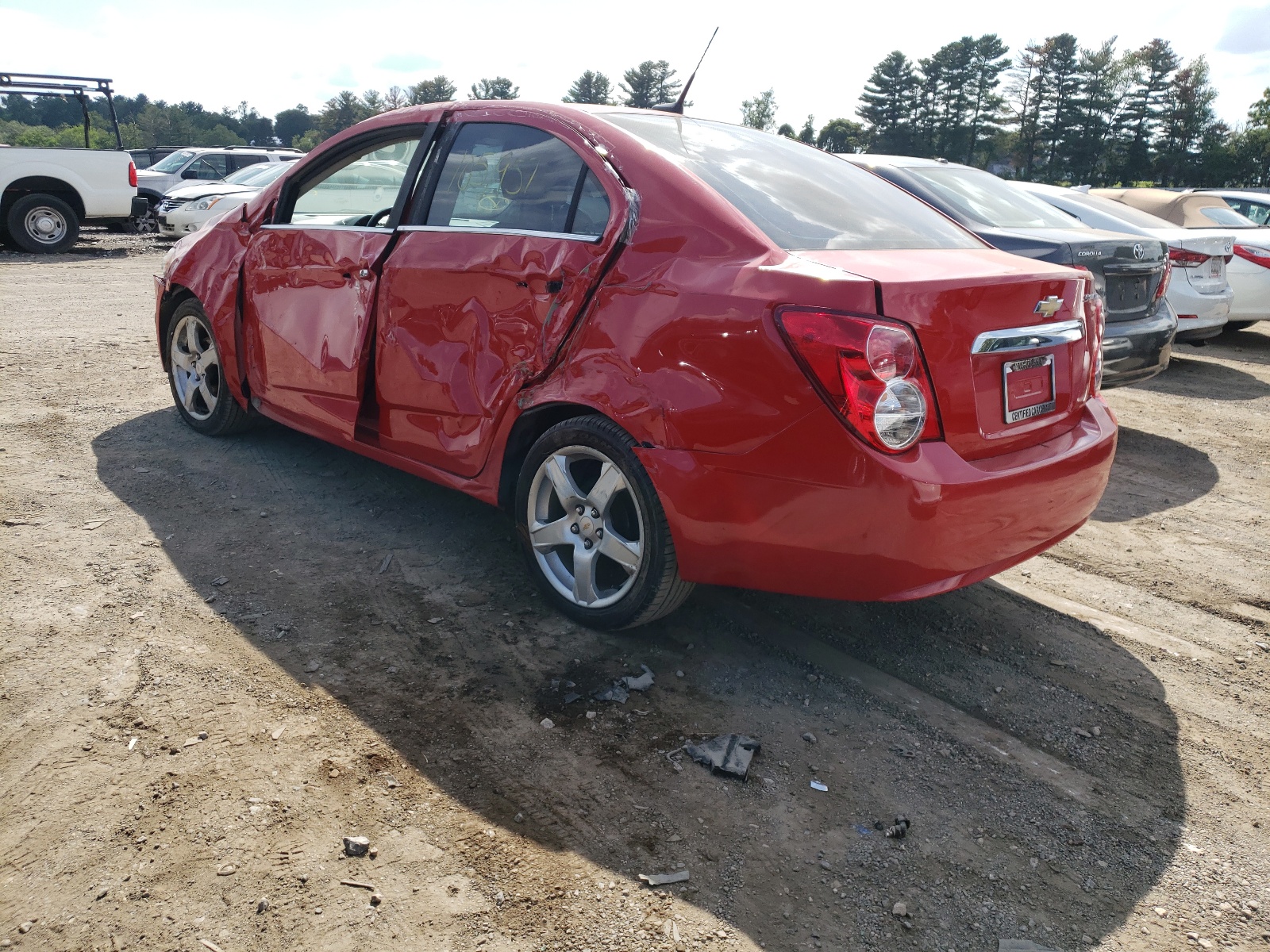 Photo 3 from auction – 2012 CHEVROLET SONIC LTZ with VIN 1G1JE5SH7C4168892