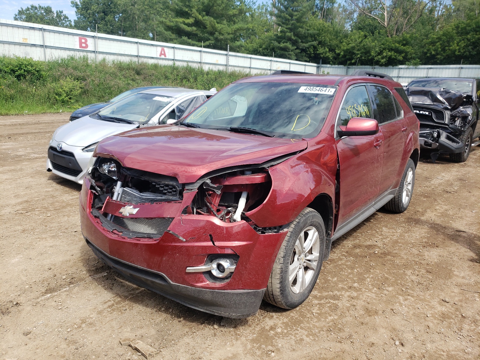 Zdjęcie 2 z aukcji – 2012 CHEVROLET EQUINOX LT z VIN 2GNFLNEK5C6345794