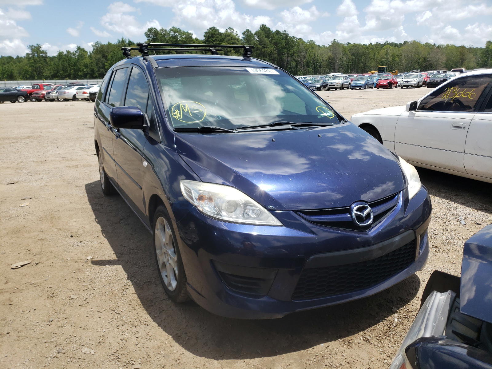 MAZDA 5 2009 with VIN JM1CR29L090344291 - Photo from auction