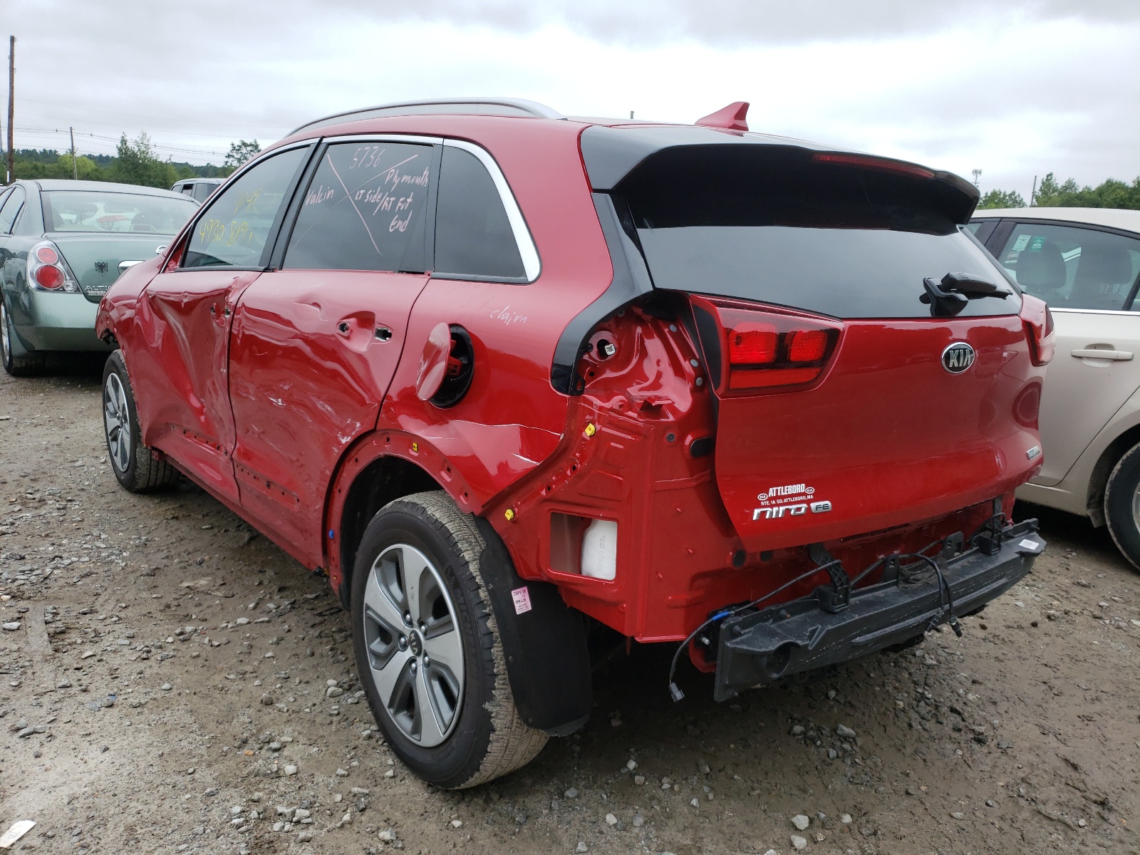 Photo 3 from auction – 2020 KIA NIRO LX with VIN KNDCB3LC7L5428735