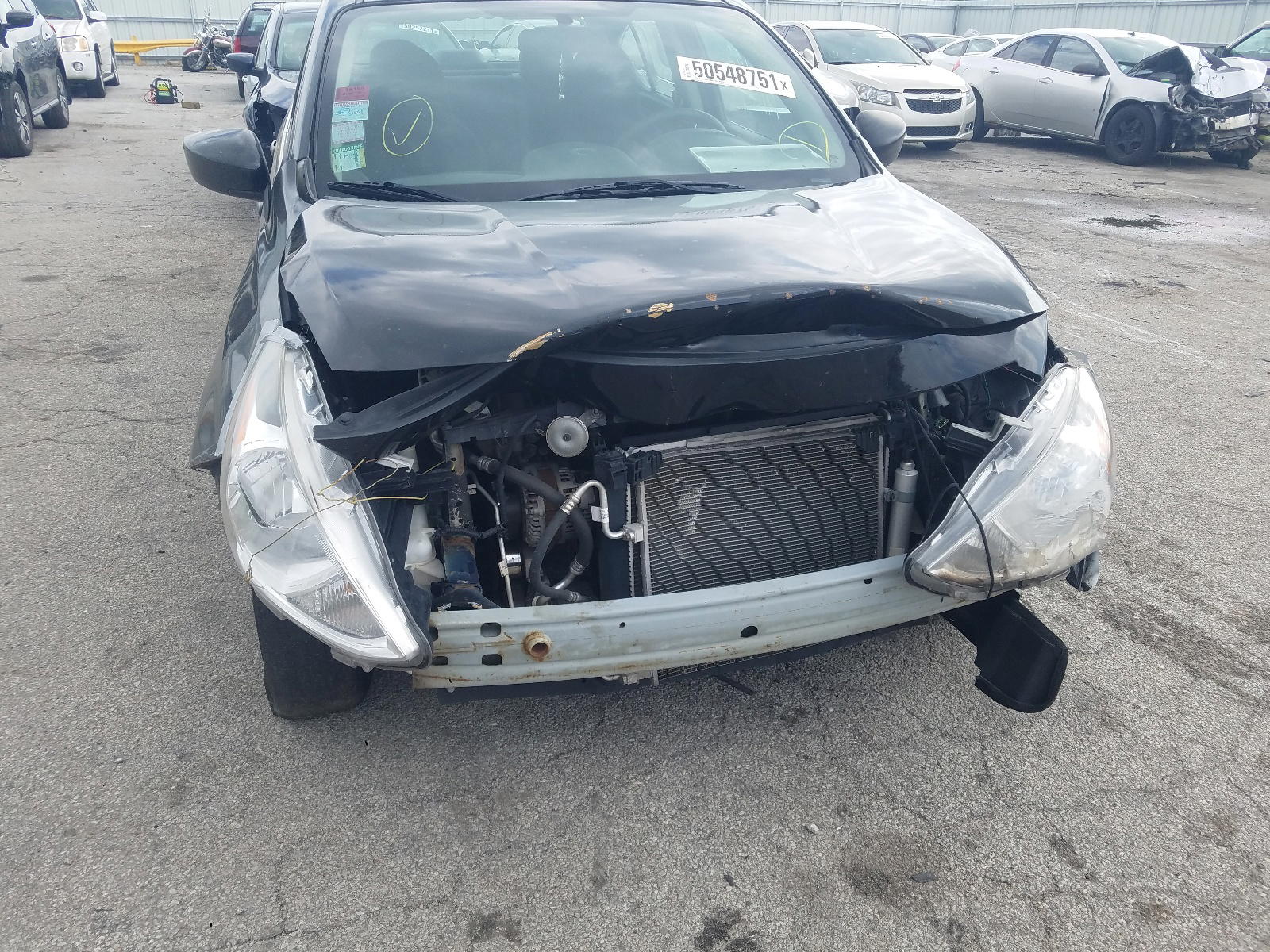 Photo 9 from auction – 2016 NISSAN VERSA S with VIN 3N1CN7AP3GL883143