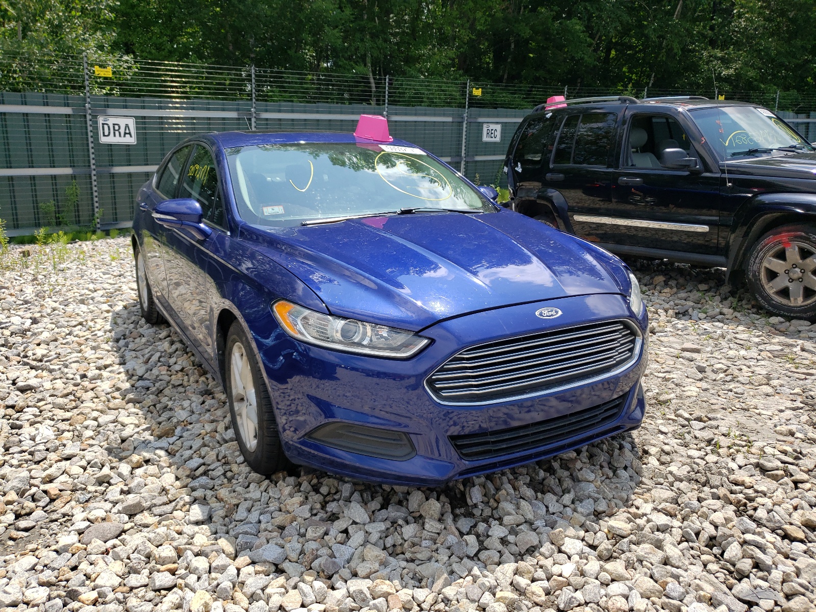 FORD FUSION SE 2014 with VIN 3FA6P0H75ER145362 - Photo from auction