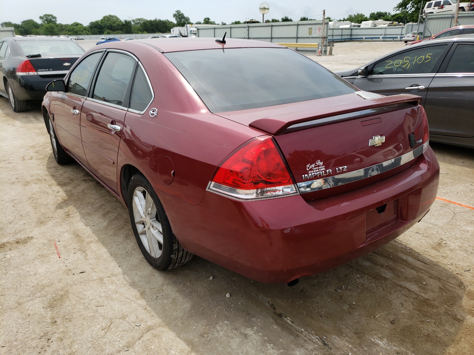 Photo 3 from auction – 2008 CHEVROLET IMPALA LTZ with VIN 2G1WU583889203268
