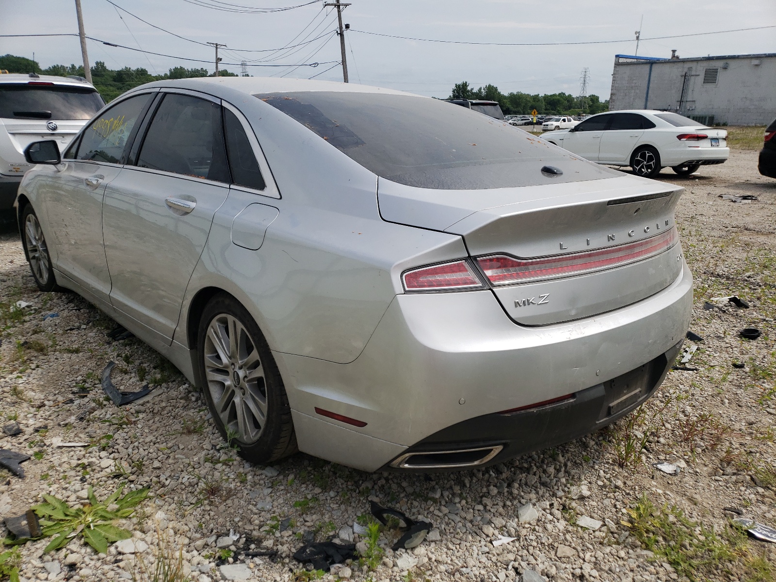 Photo 3 from auction – 2015 LINCOLN MKZ with VIN 3LN6L2LU3FR624696
