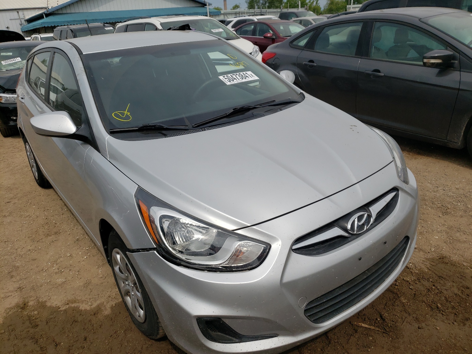 Photo 1 from auction – 2014 HYUNDAI ACCENT GLS with VIN KMHCT5AE1EU166597