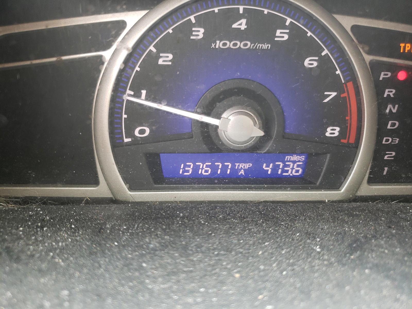 Photo 8 from auction – 2009 HONDA CIVIC LX with VIN 2HGFA16529H525975