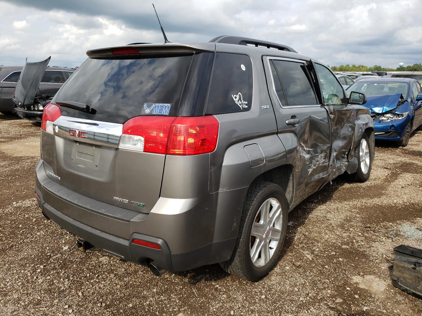 Photo 4 from auction – 2012 GMC TERRAIN SL with VIN 2GKFLVE57C6236177