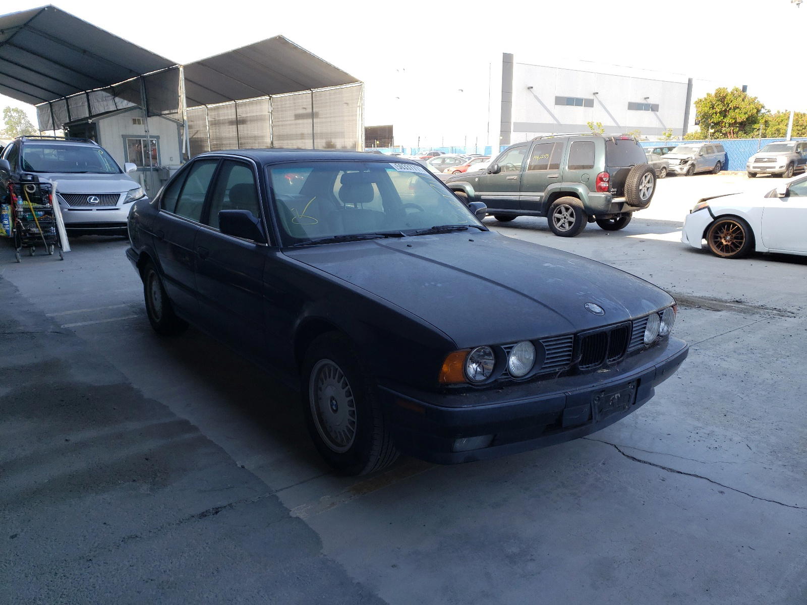 BMW 525 I 1992 with VIN WBAHD5318NBF96818 - Photo from auction