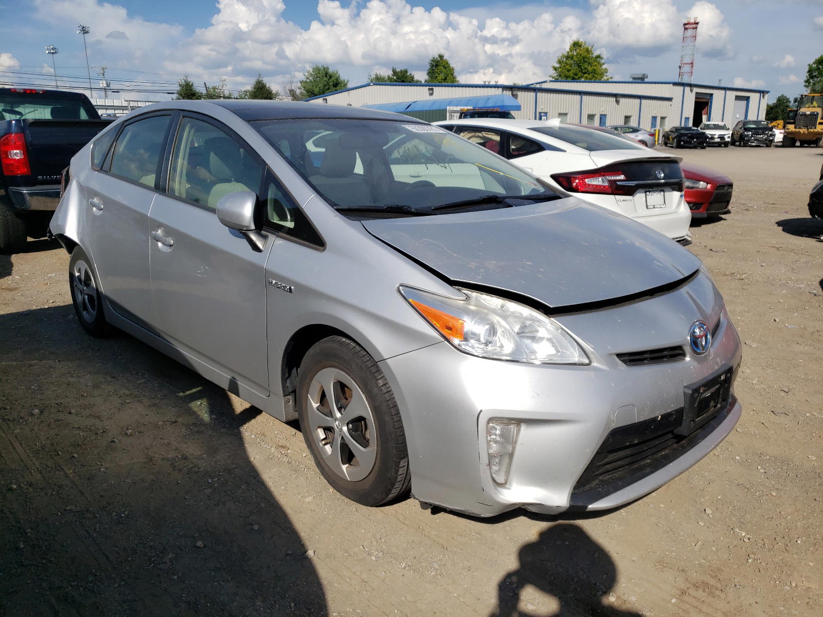 TOYOTA PRIUS 2013 with VIN JTDKN3DU7D5596841 - Photo from auction
