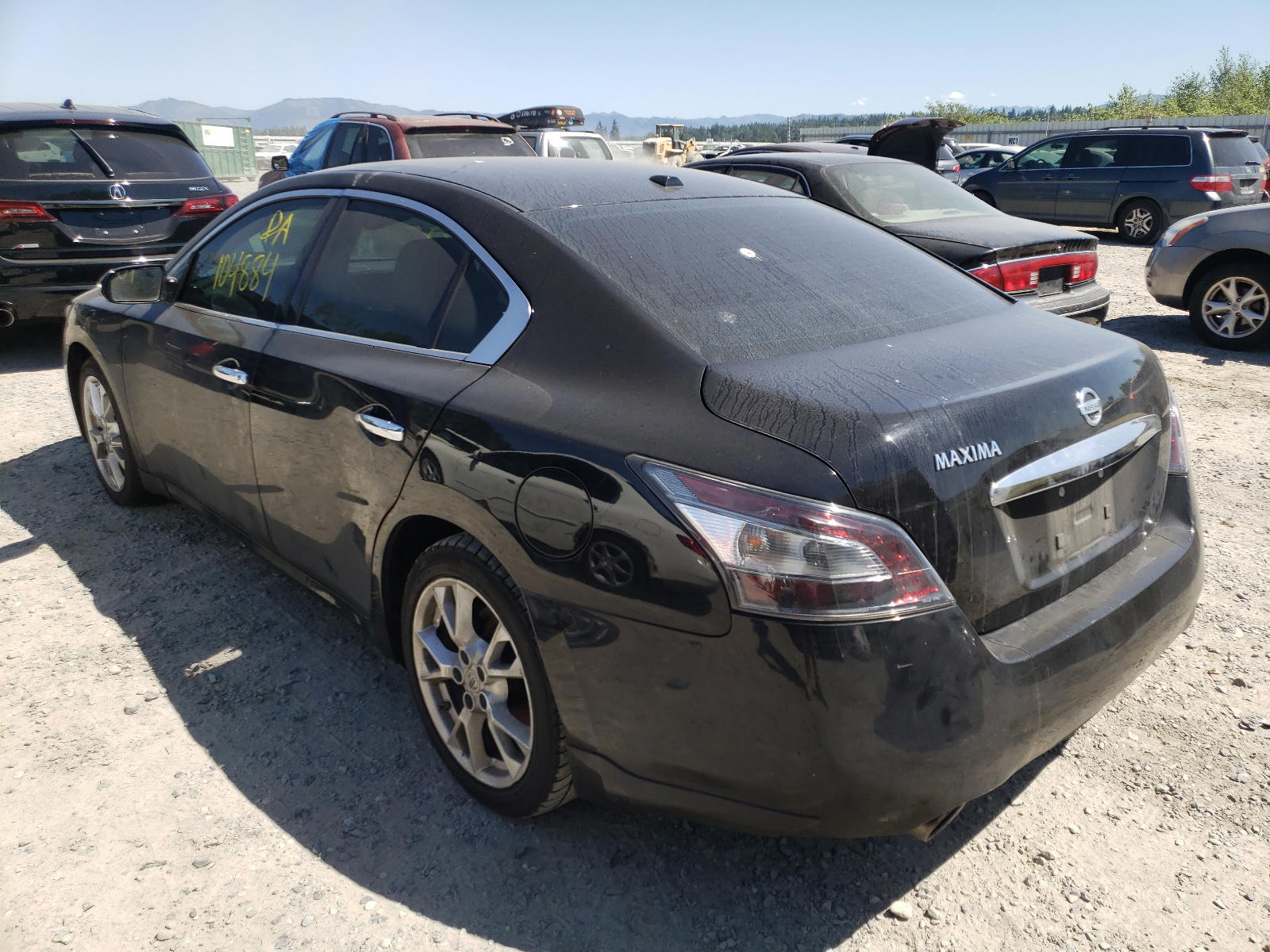 Photo 3 from auction – 2012 NISSAN MAXIMA S with VIN 1N4AA5AP1CC861402