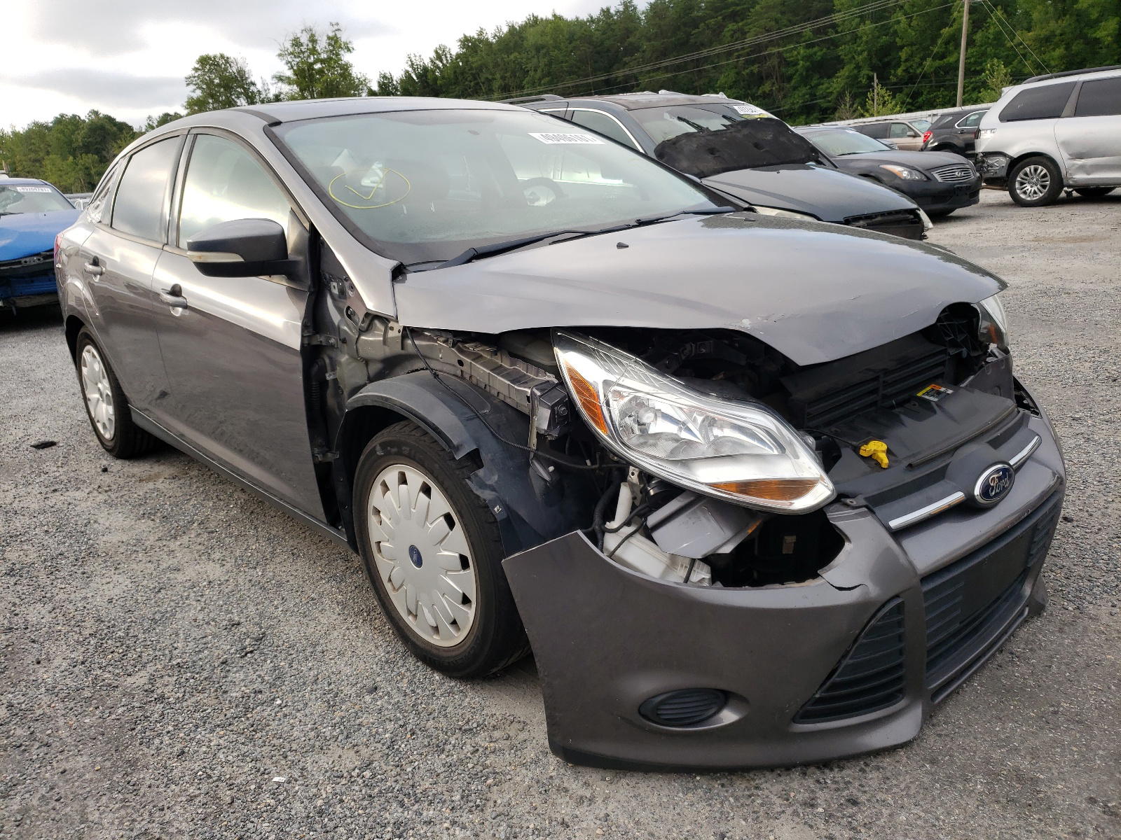 FORD FOCUS SE 2013 with VIN 1FADP3F25DL168718 - Photo from auction
