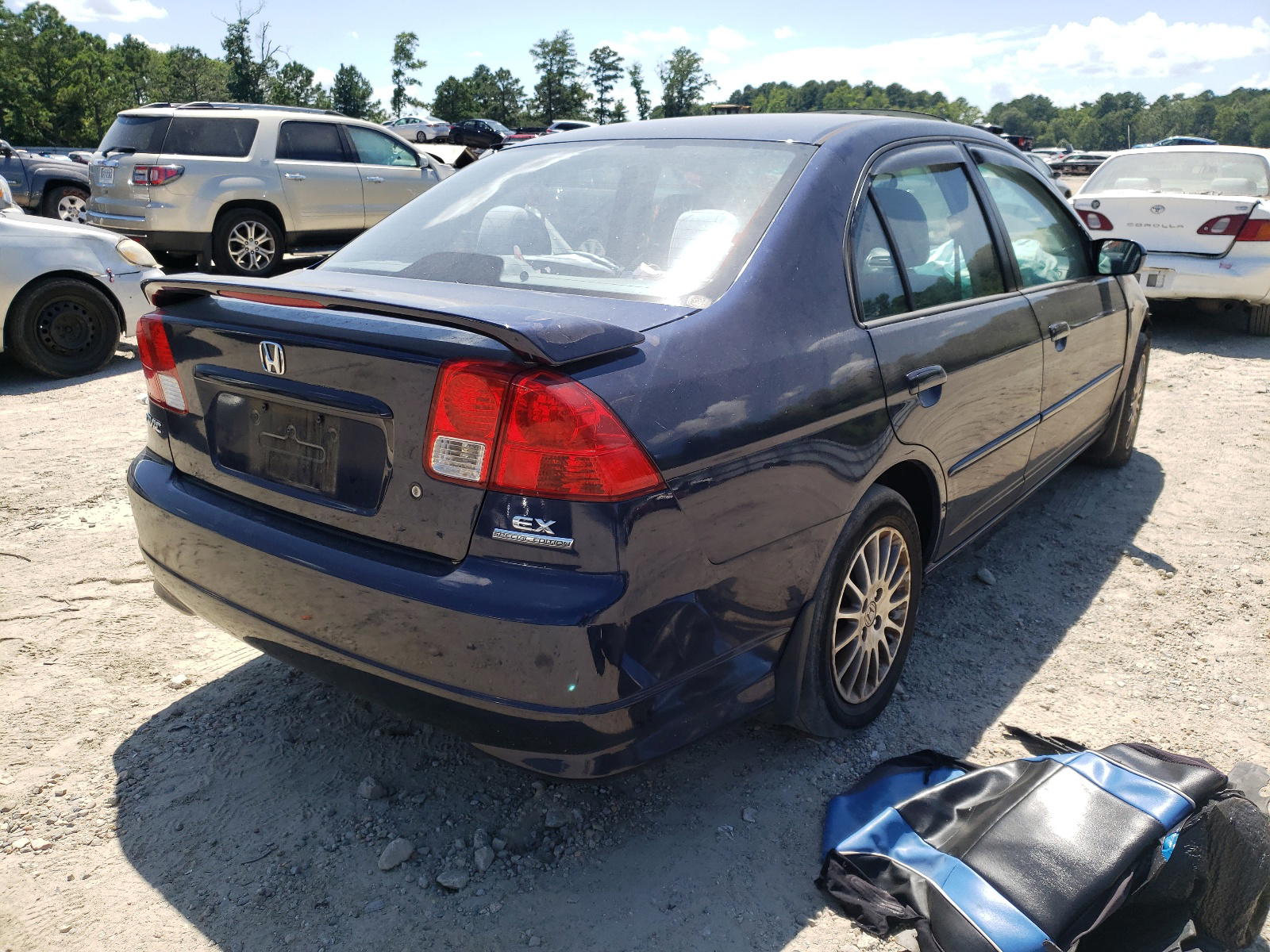 Photo 4 from auction – 2005 HONDA CIVIC EX with VIN 2HGES26765H613261
