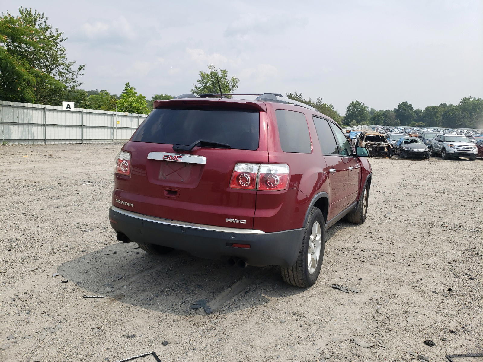 Photo 4 from auction – 2011 GMC ACADIA SLE with VIN 1GKKVPED0BJ203664