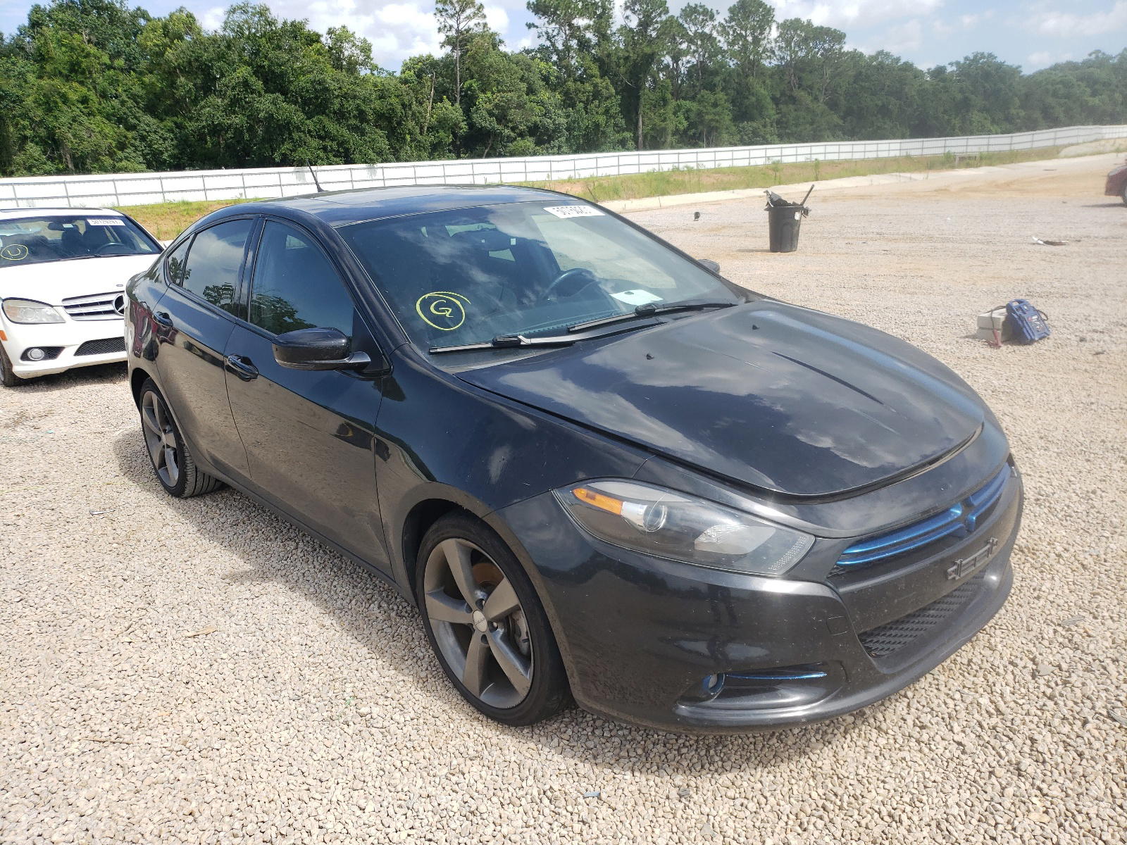 DODGE DART GT 2015 with VIN 1C3CDFEB6FD414582 - Photo from auction