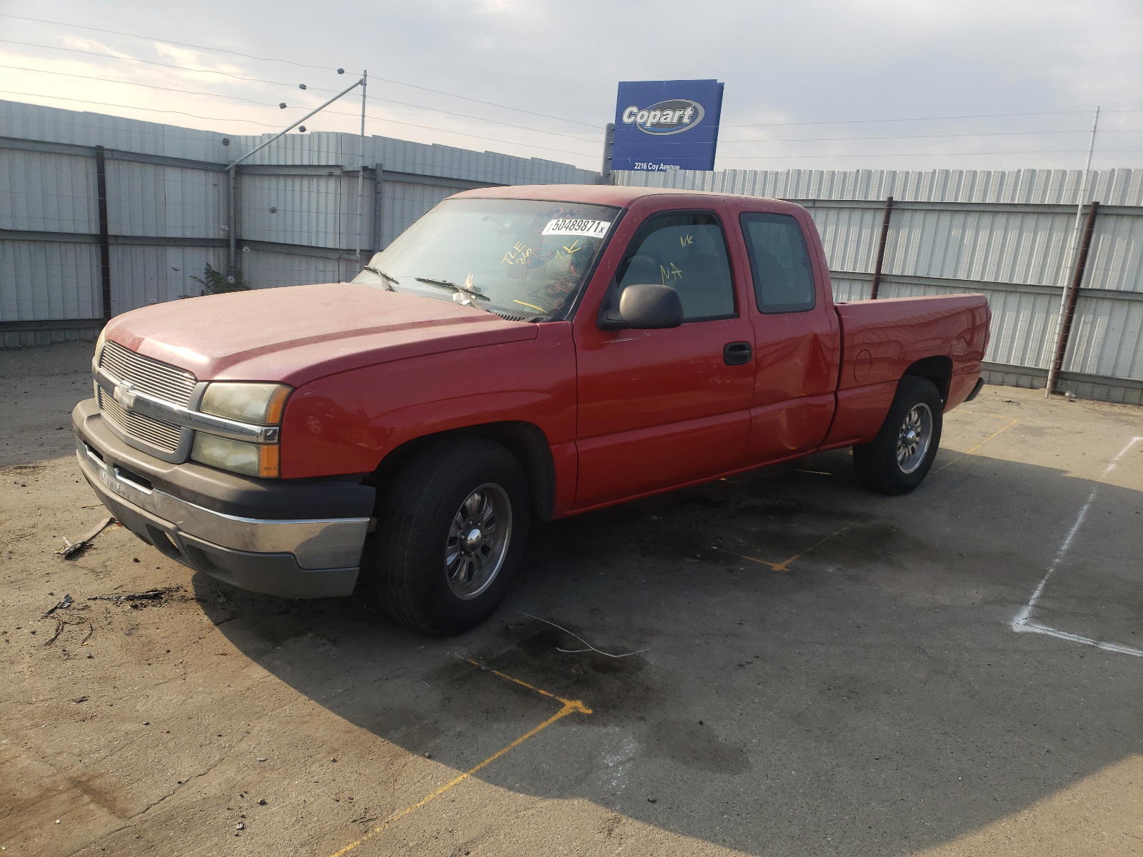 Photo 2 from auction – 2003 CHEVROLET SILVERADO with VIN 2GCEC19X531406917